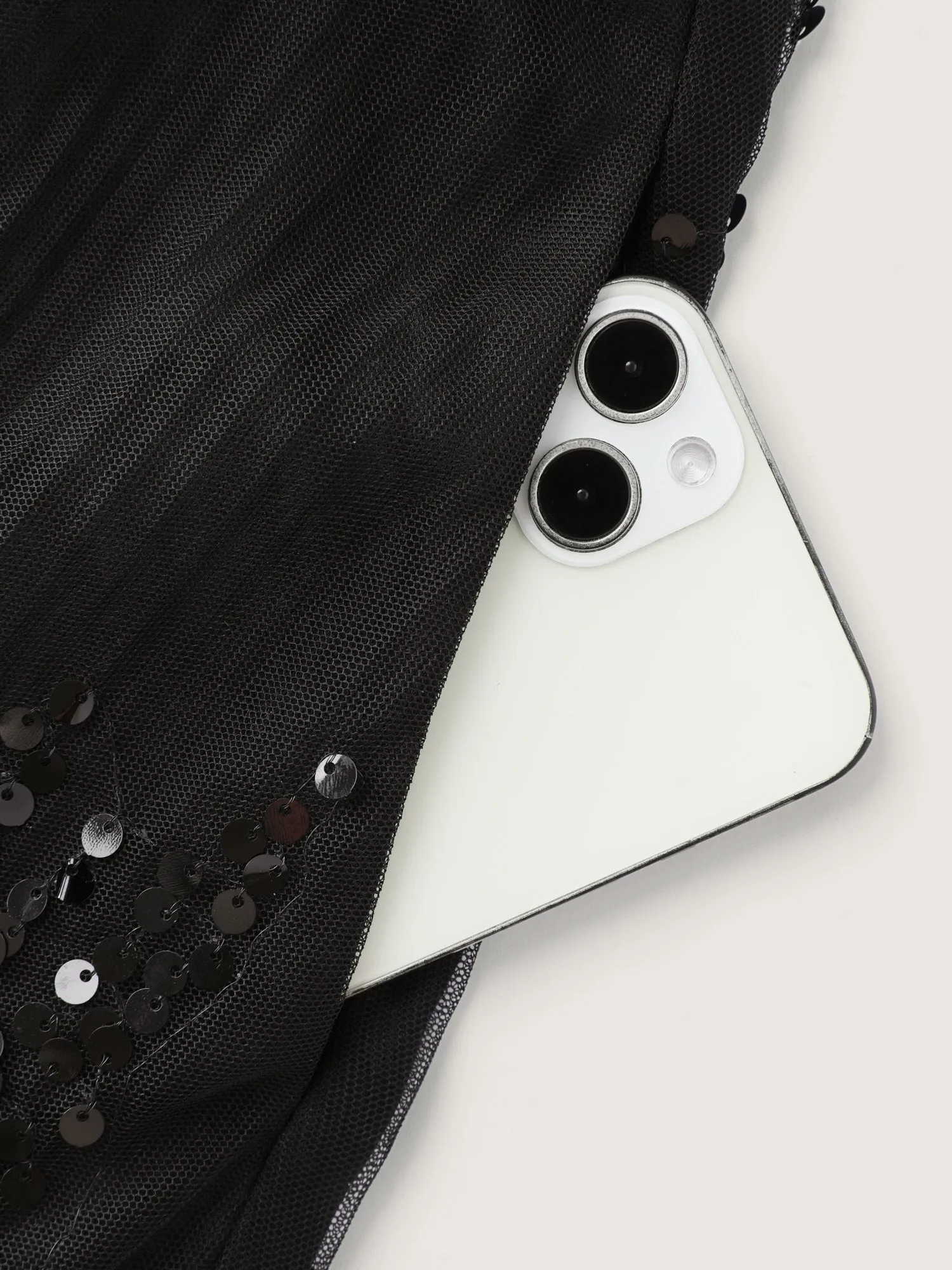 Sequin Embellished V-Neck Midi Dress sold by Bloomchic product image thumbnail 5