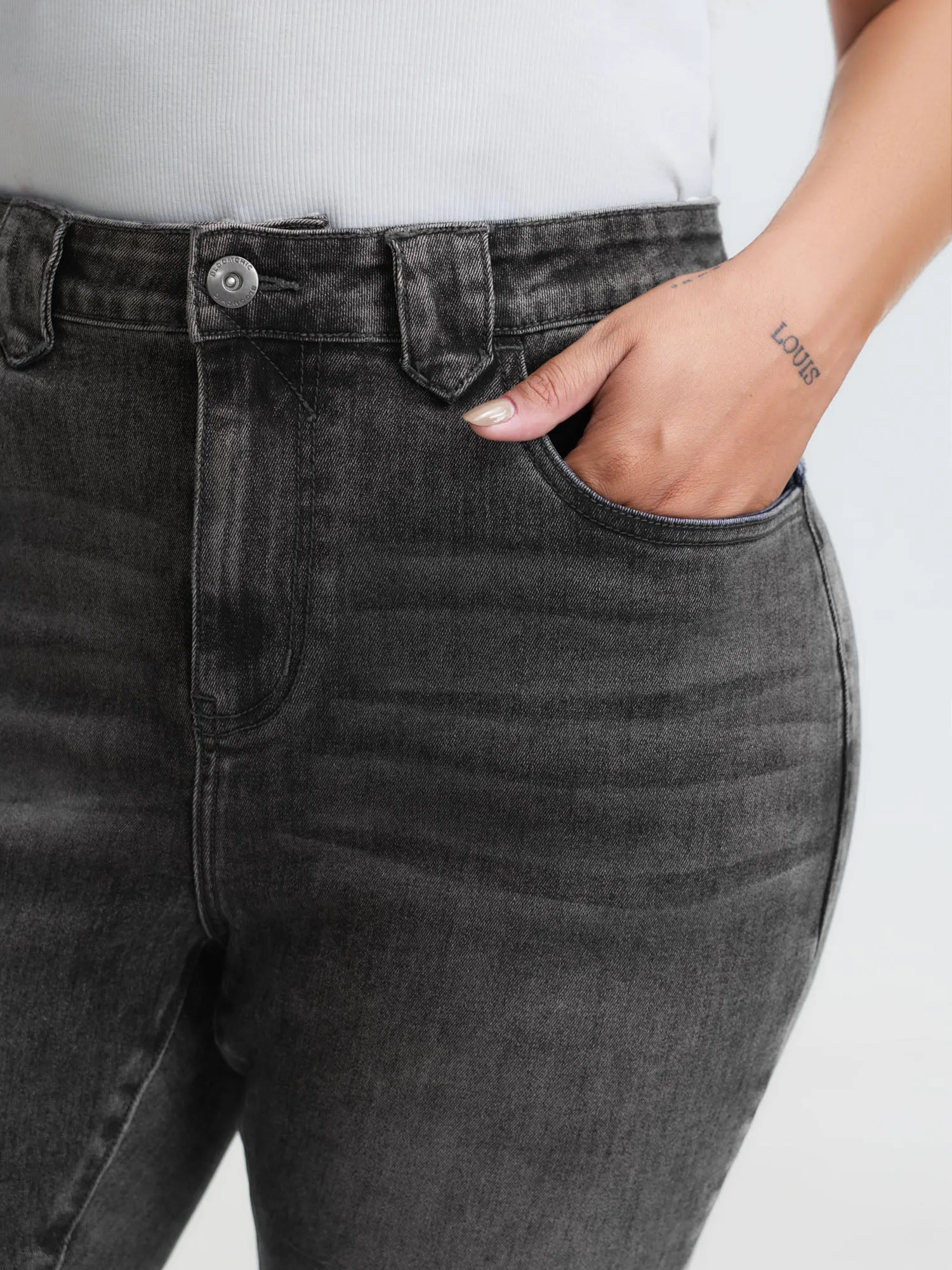 Supersoft Stretchy Skinny-Fit Jeans sold by Bloomchic product image thumbnail 3