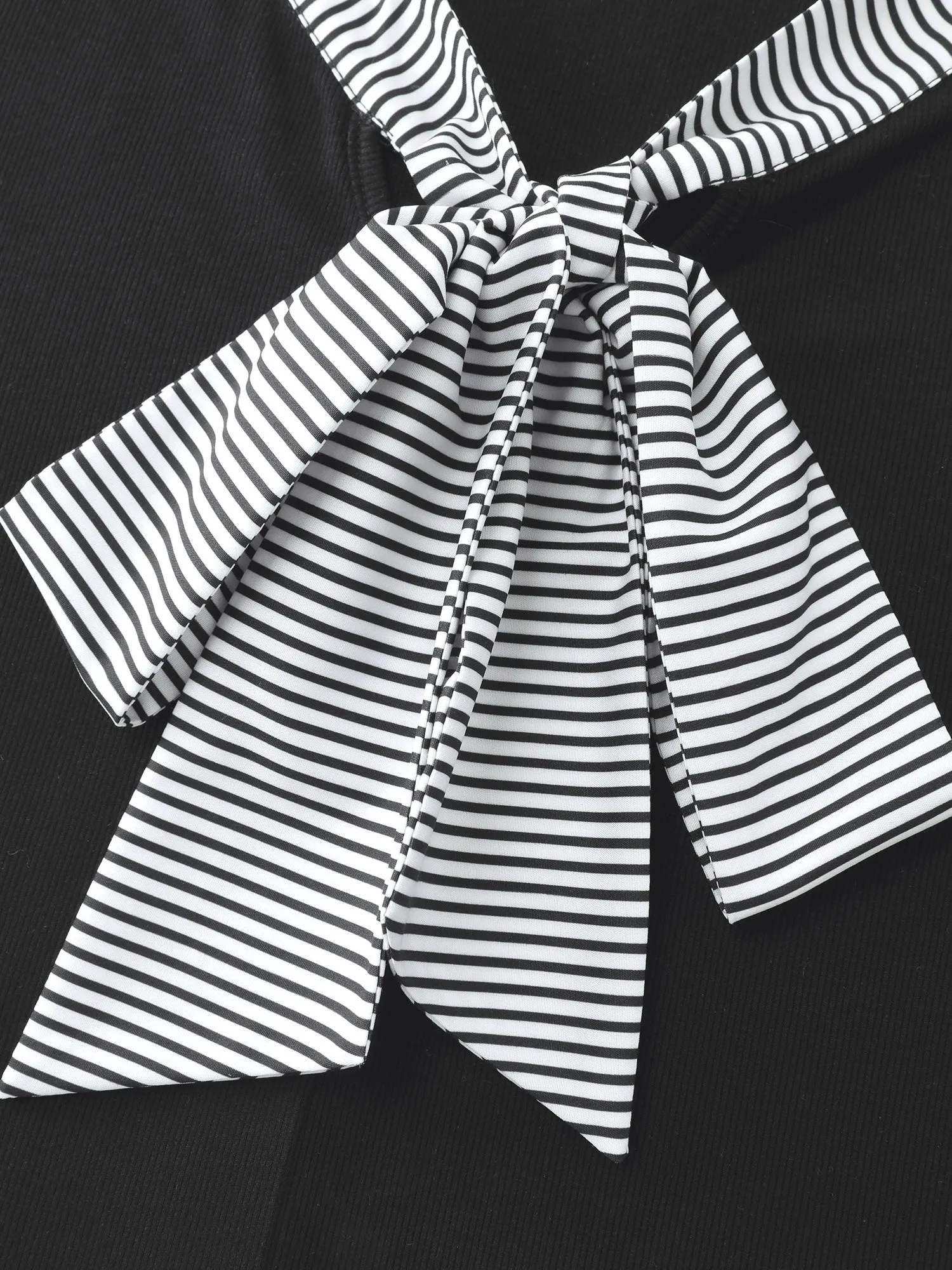 Supersoft Stripe Bow Accent Top sold by Bloomchic product image thumbnail 5