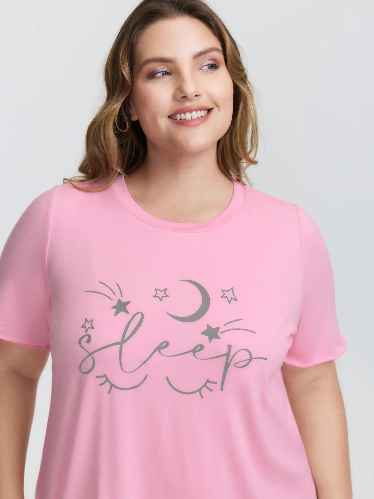 Sweet Dreams Color Contrast Pajama Set sold by Bloomchic product image thumbnail 3