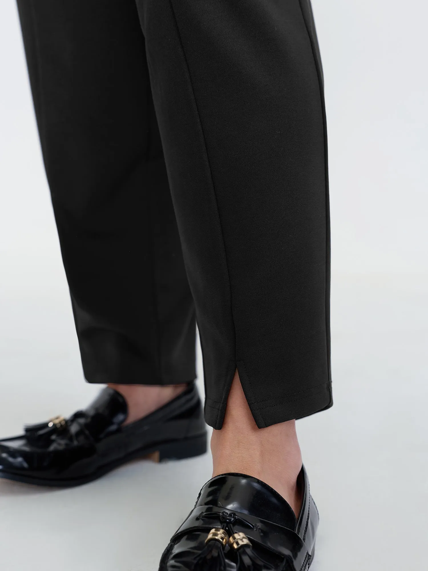 Elastic Back Waistband Pants sold by Bloomchic product image thumbnail 5