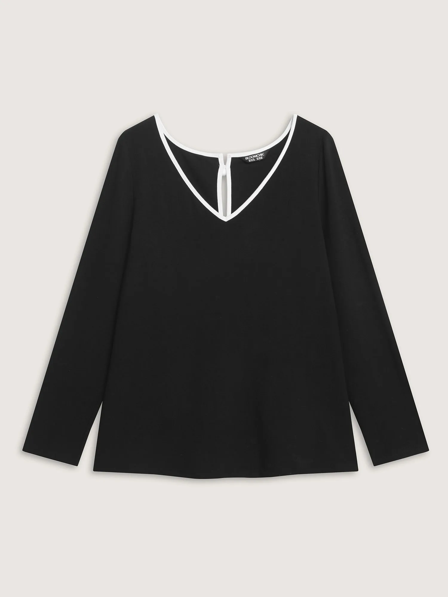 Stretchy Multiple Bow Back Cut-Out Knit Top sold by Bloomchic product image thumbnail 5