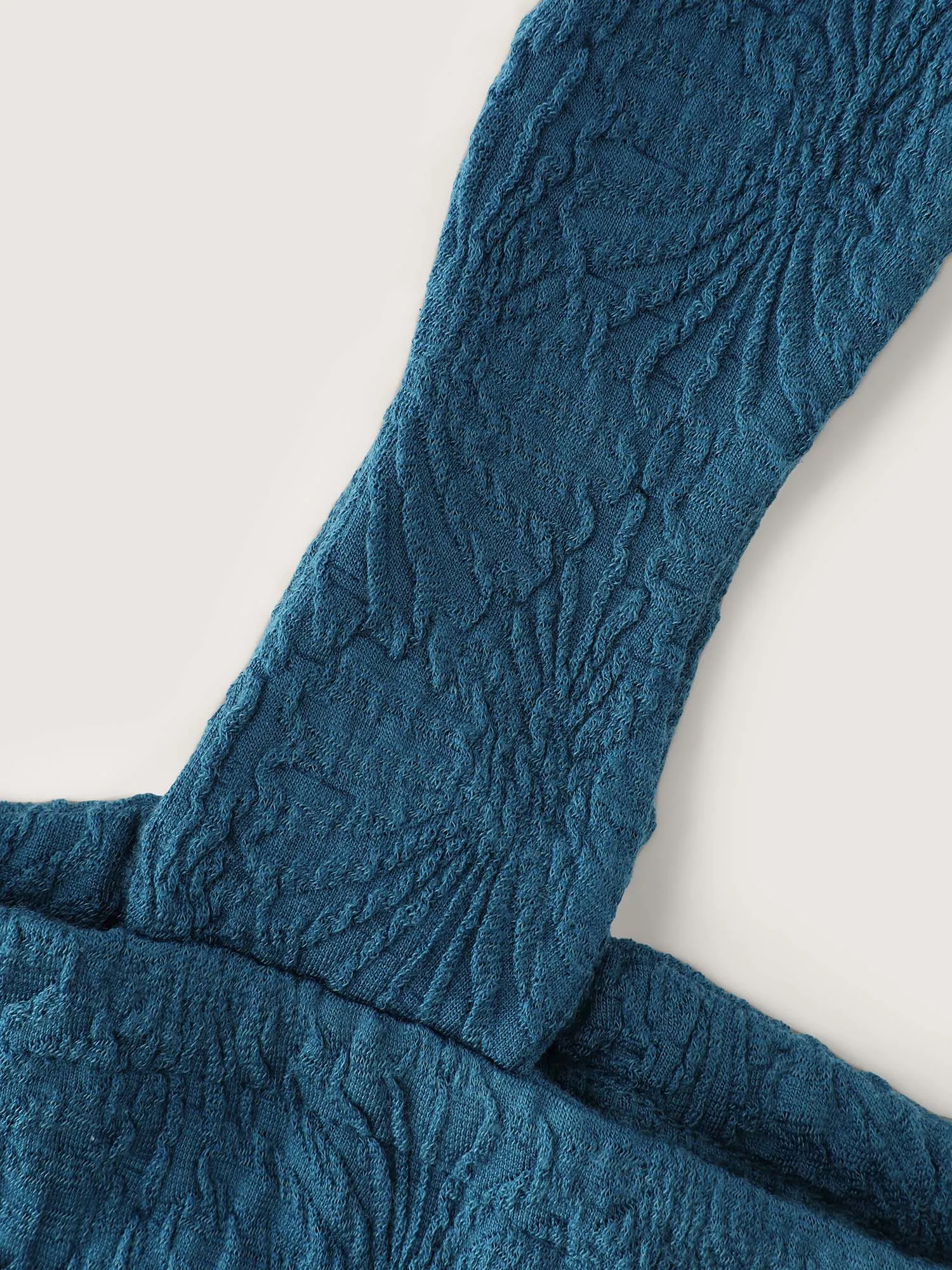 Textured Scalloped Straps Tank Top sold by Bloomchic product image thumbnail 5