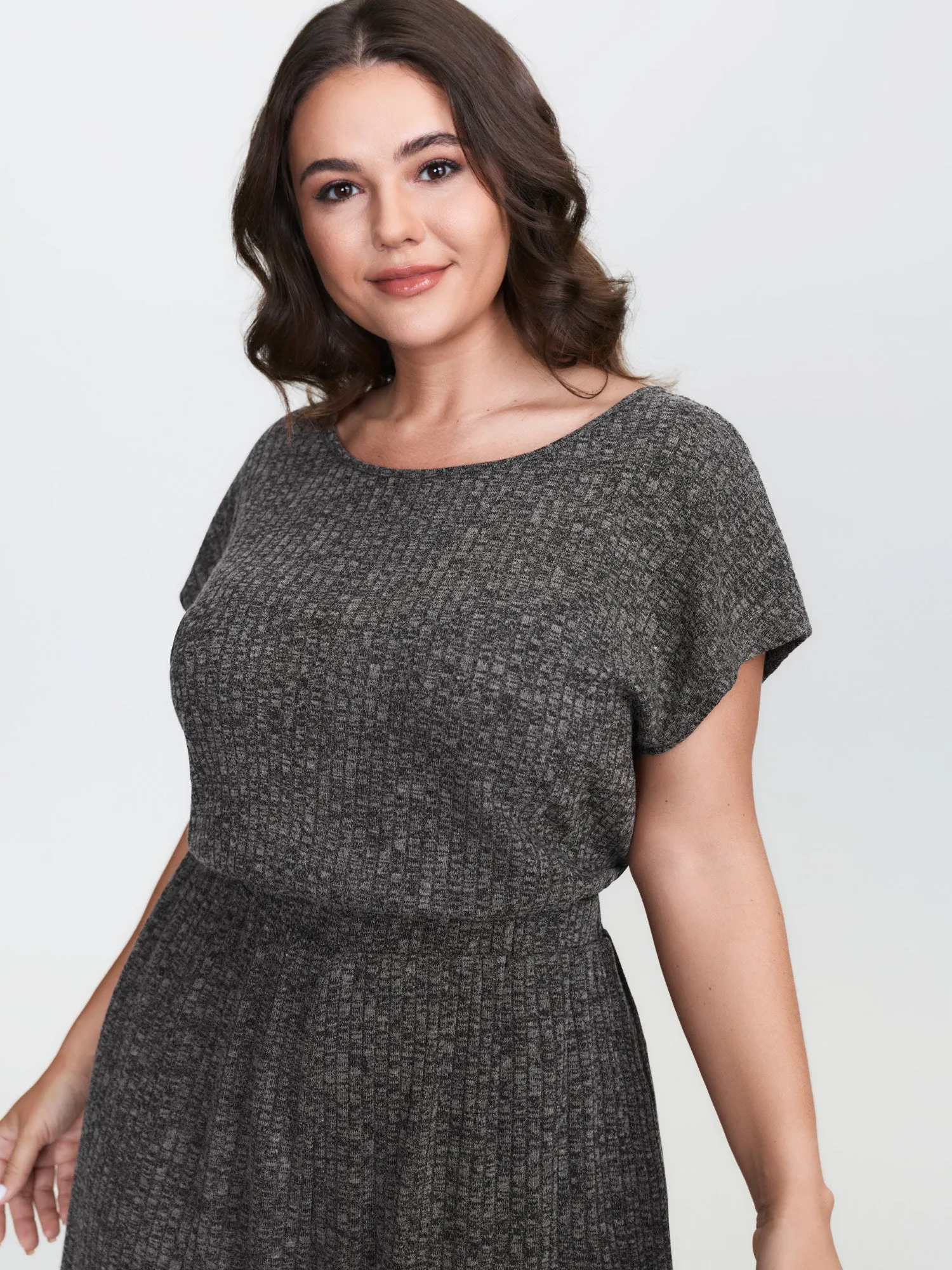 Supersoft Ribbed Pockets Back-Tie Lounge Jumpsuit sold by Bloomchic product image thumbnail 3