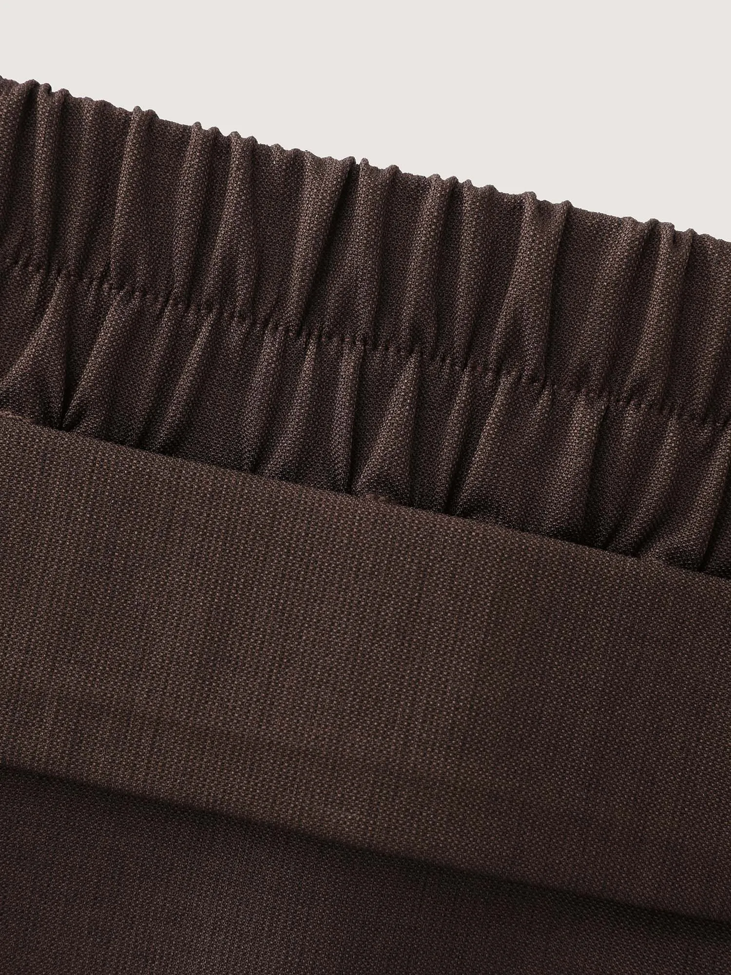 Side Seam Pockets Stretchy Waist Wide-Leg Pants sold by Bloomchic product image thumbnail 5