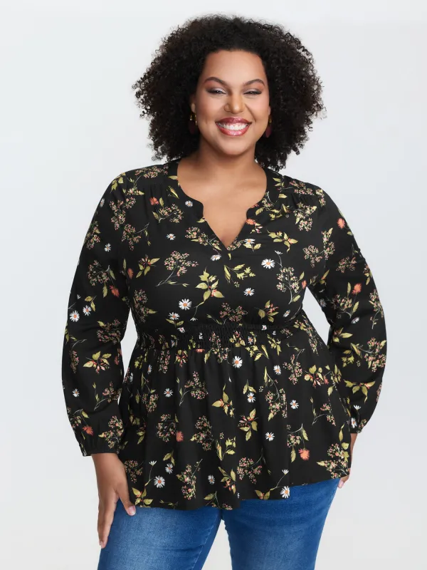 Keep it Floral Flowy Blouse made by Bloomchic