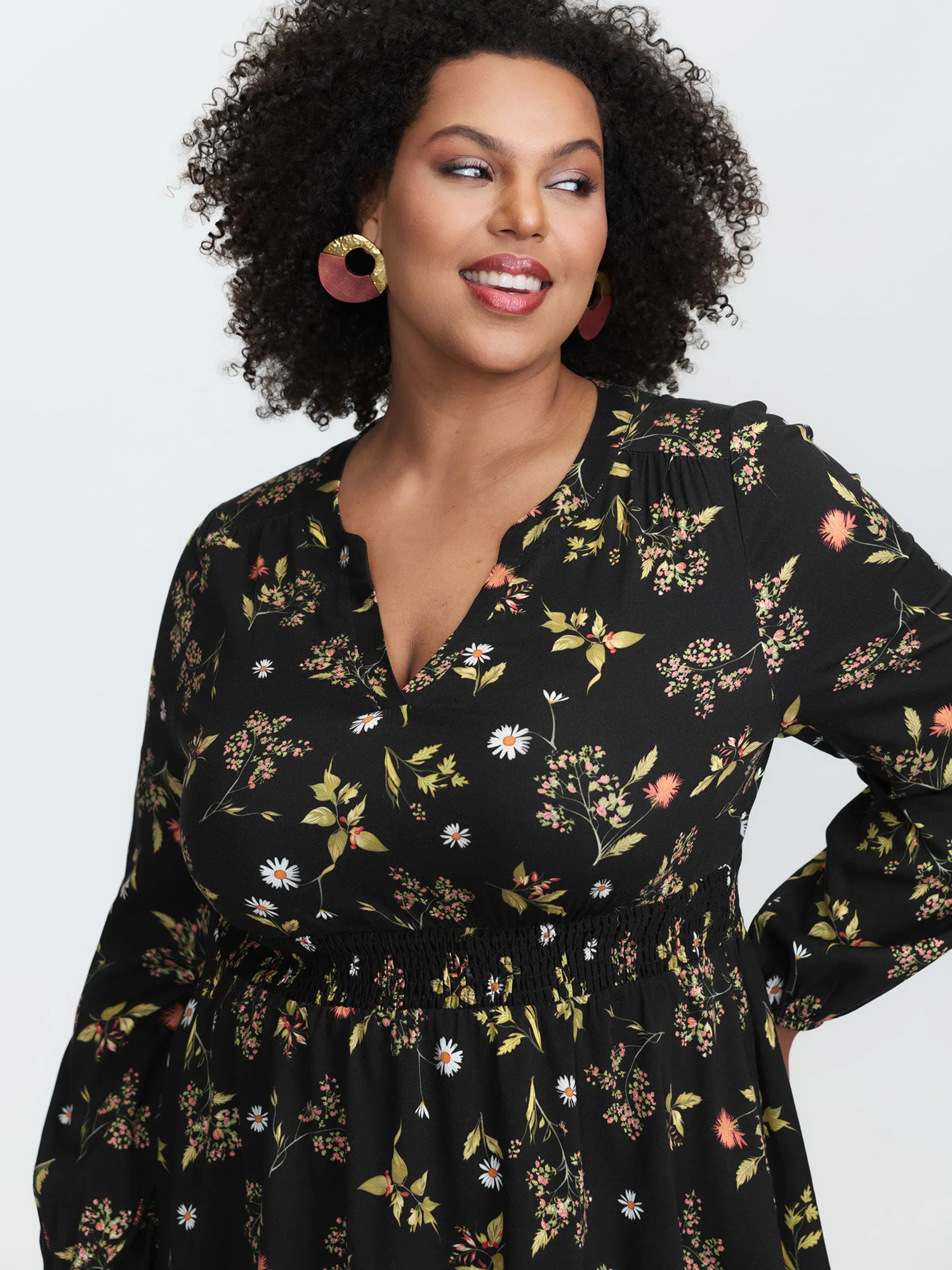 Keep it Floral Flowy Blouse sold by Bloomchic product image thumbnail 2