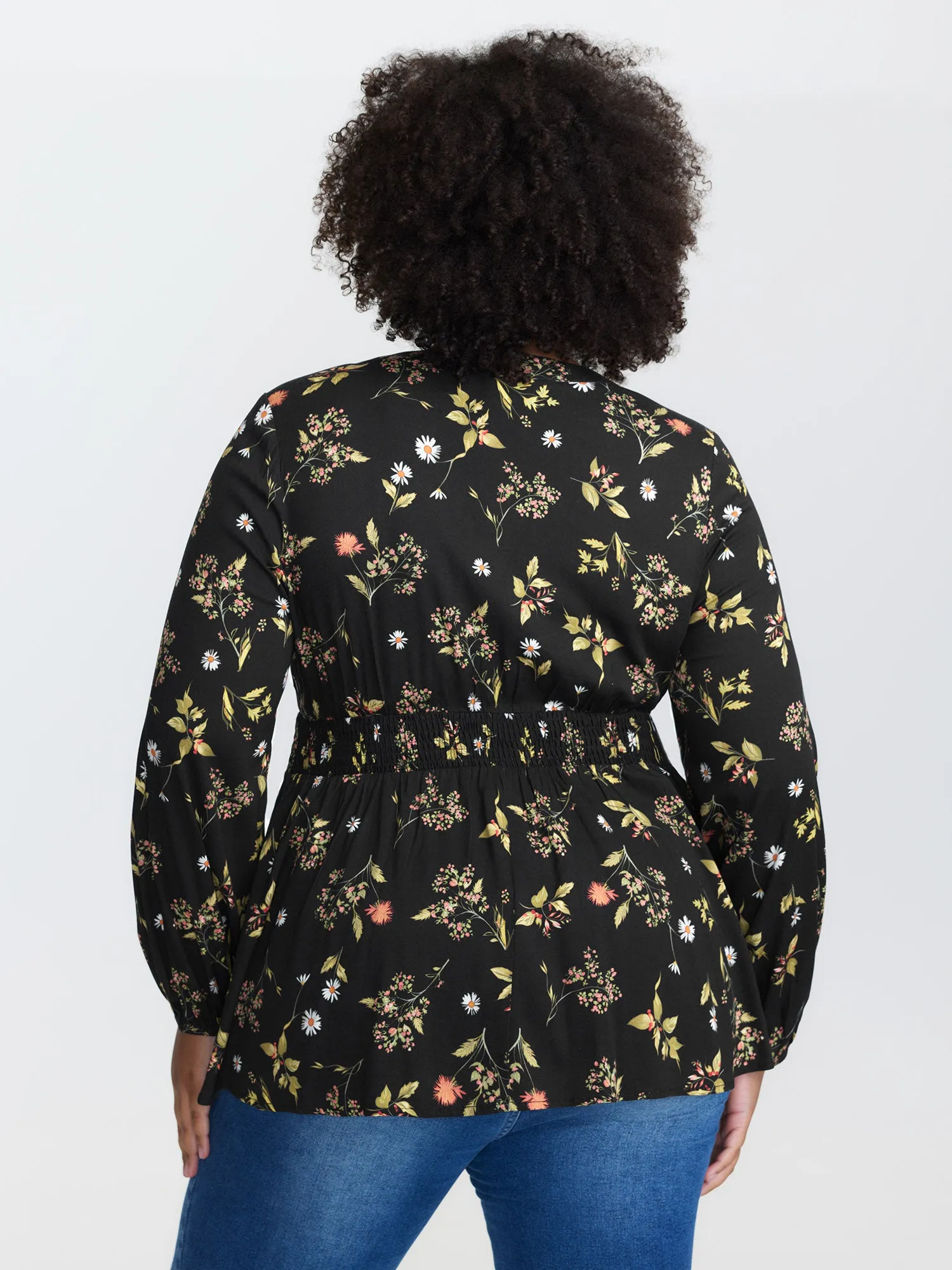 Keep it Floral Flowy Blouse sold by Bloomchic product image thumbnail 4