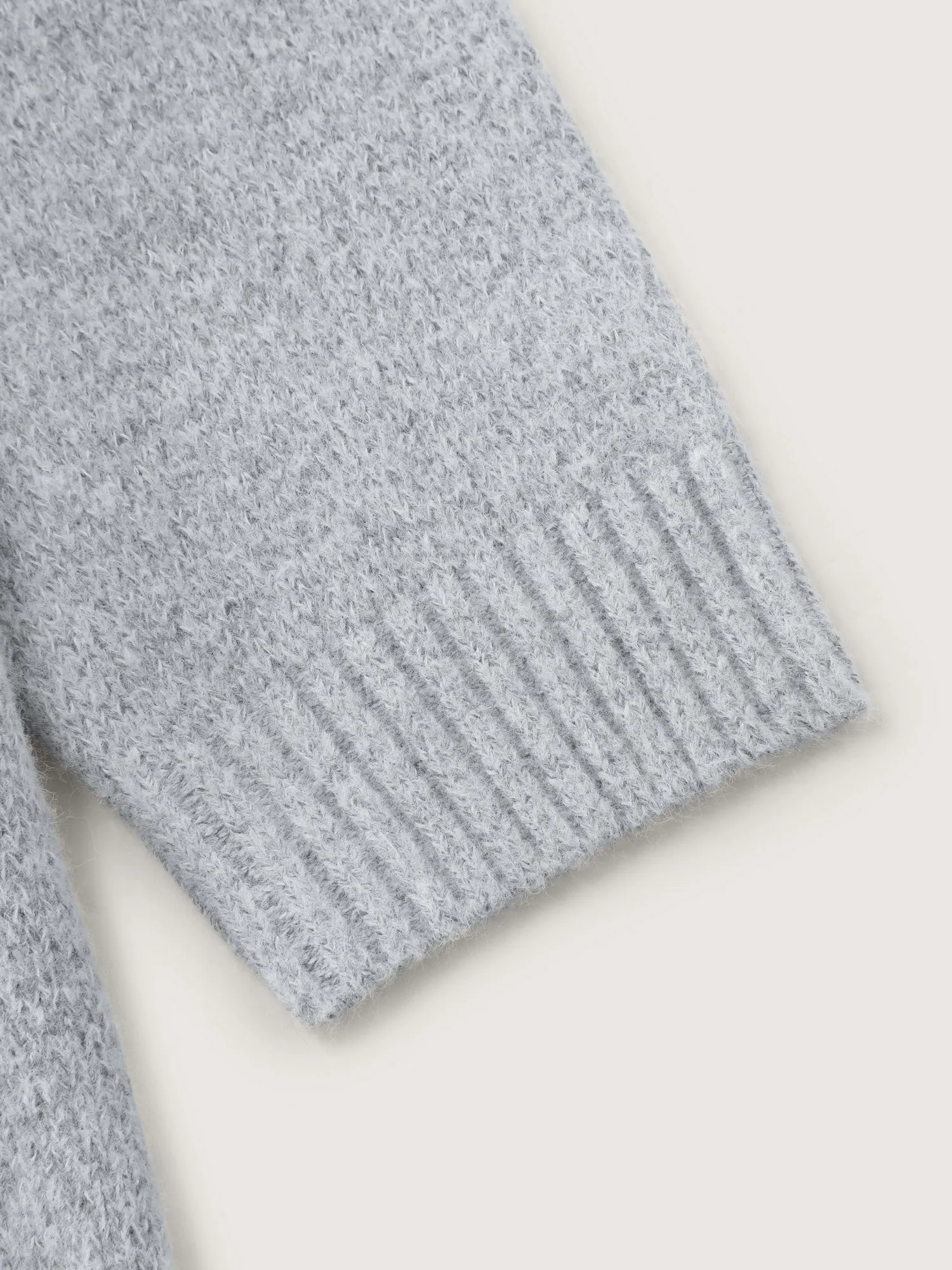 Textured Super Stretchy Hooded Pullover sold by Bloomchic product image thumbnail 5