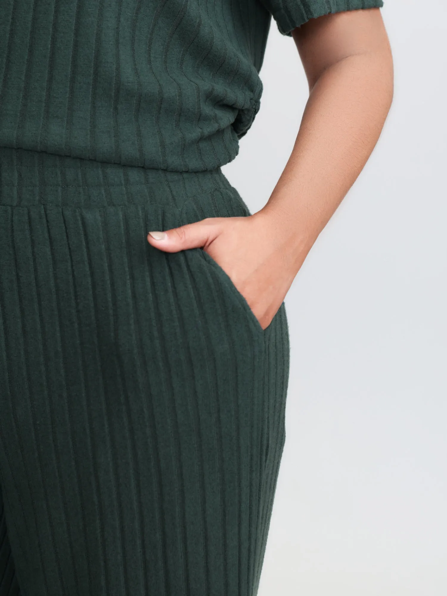 Textured Stretchy Adjustable Tie Lounge Set sold by Bloomchic product image thumbnail 5