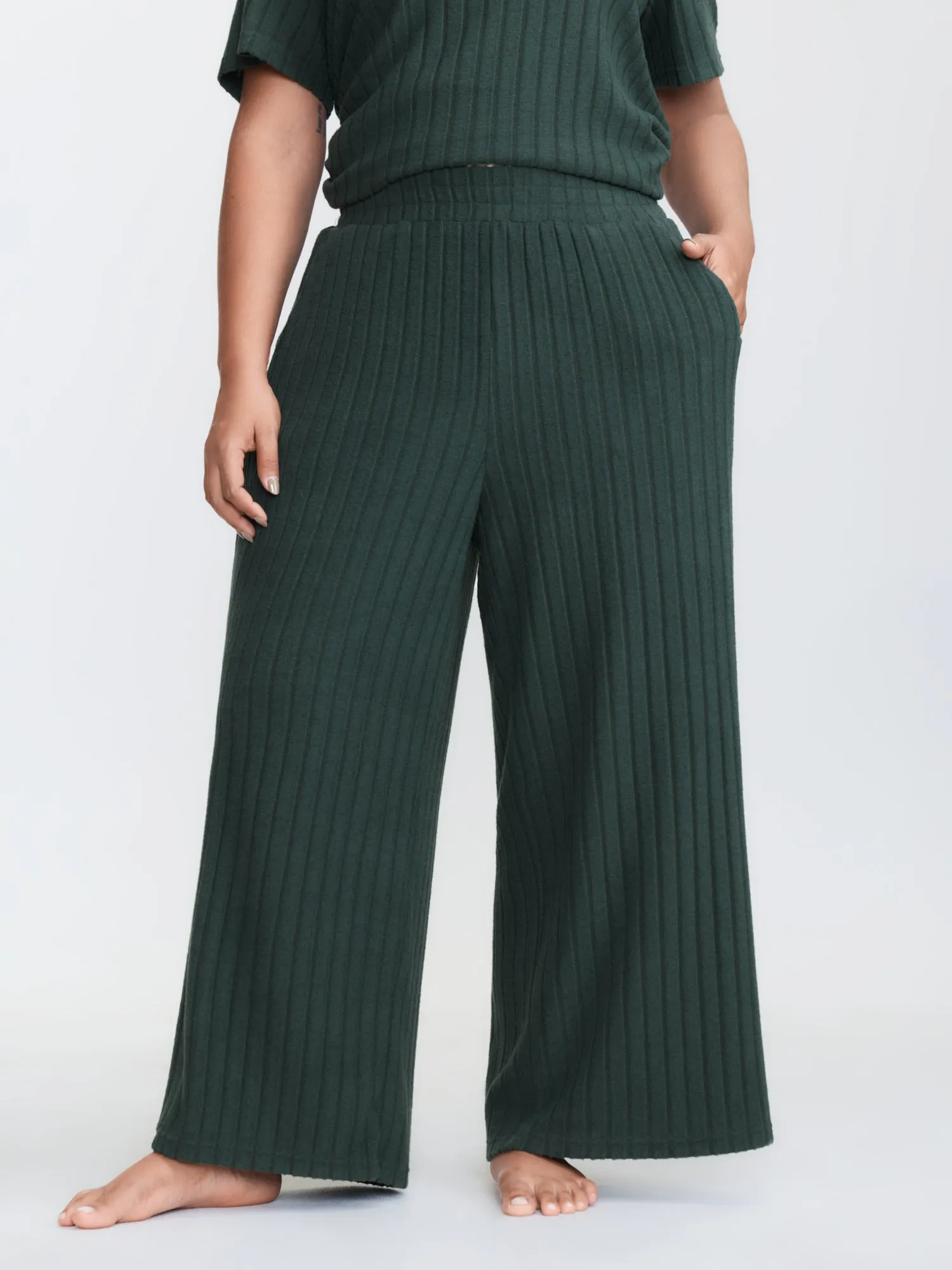 Textured Stretchy Adjustable Tie Lounge Set sold by Bloomchic product image thumbnail 3