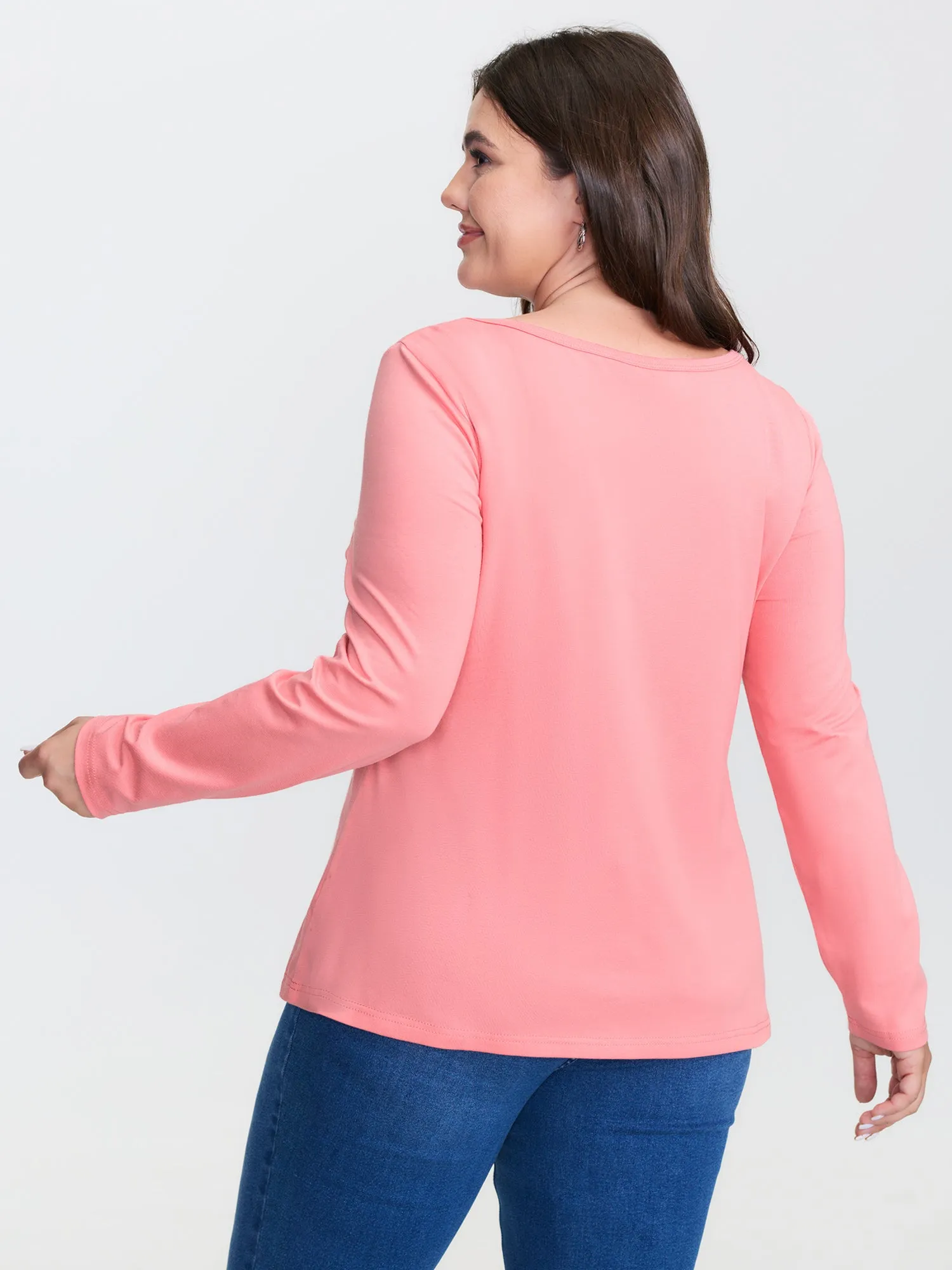 Cotton Surreal Motif Scoop Neck T-Shirt sold by Bloomchic product image thumbnail 4