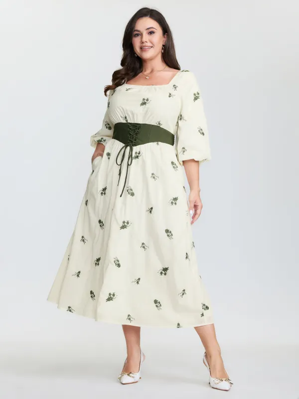 2-in-1 Embroidered Tulle Maxi Dress sold by Bloomchic