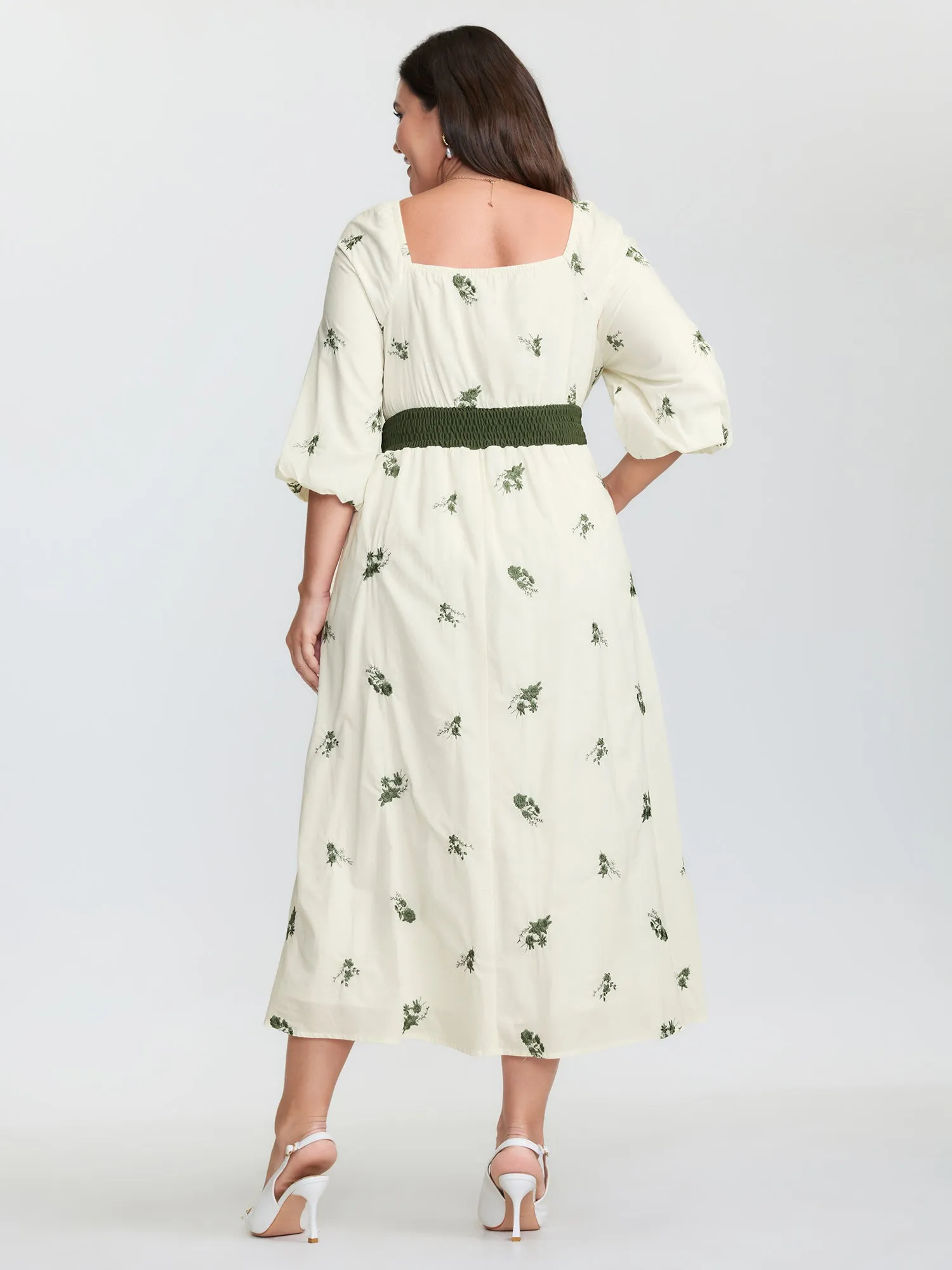 2-in-1 Embroidered Tulle Maxi Dress sold by Bloomchic product image thumbnail 5