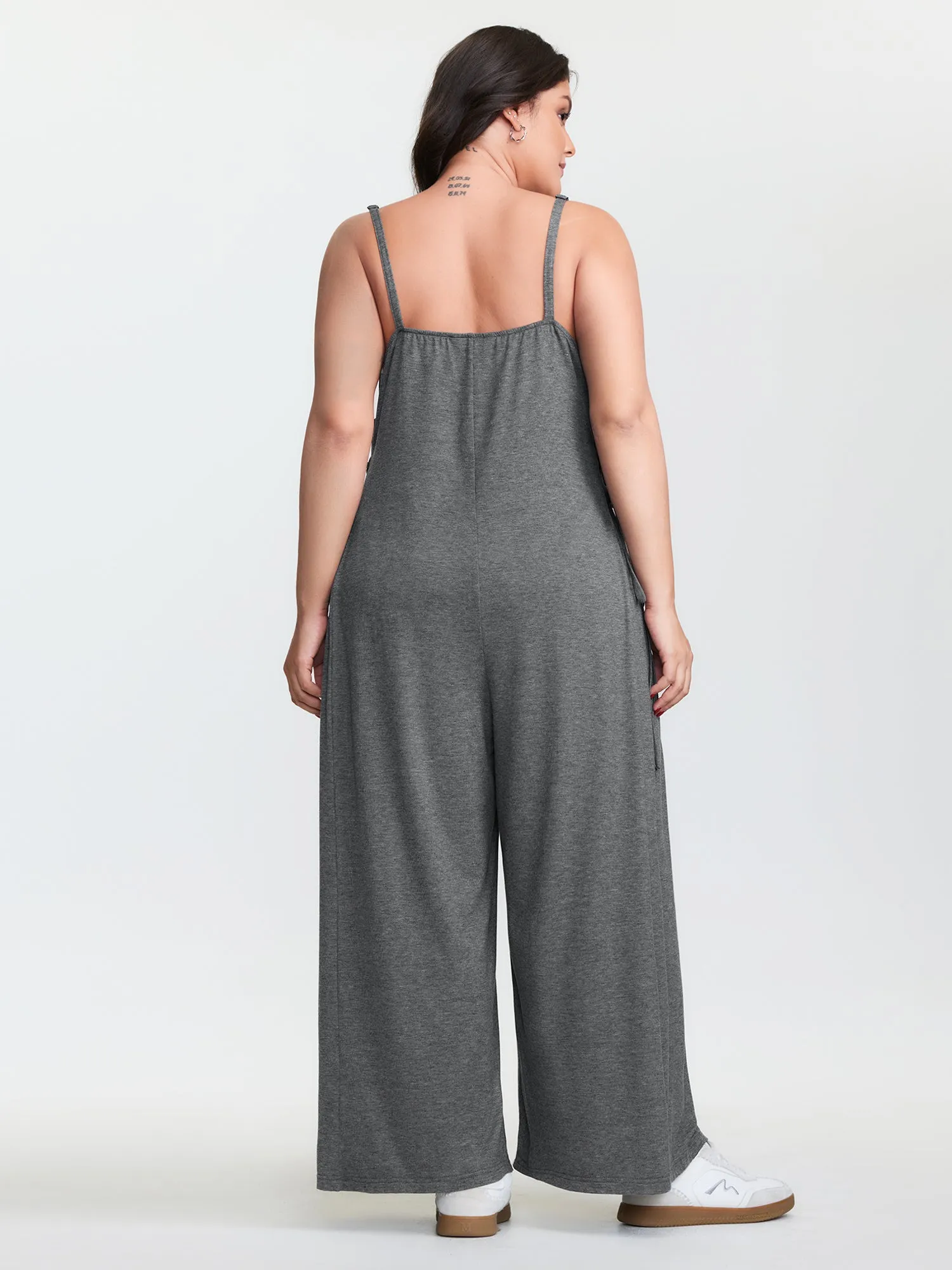 Supersoft Stretchy Side Tie Jumpsuit sold by Bloomchic product image thumbnail 5