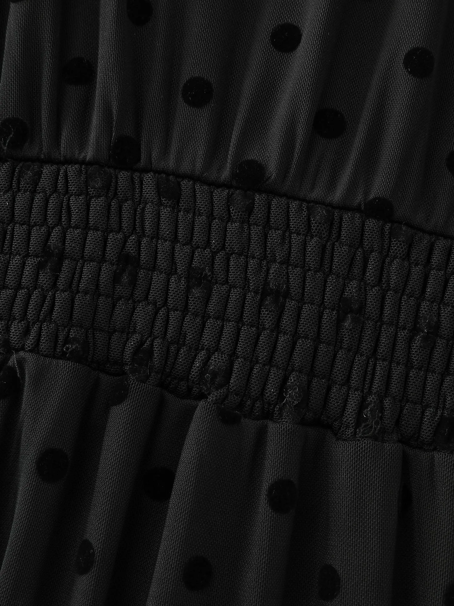 Polka Dot Tulle Sheer Maxi Dress sold by Bloomchic product image thumbnail 5