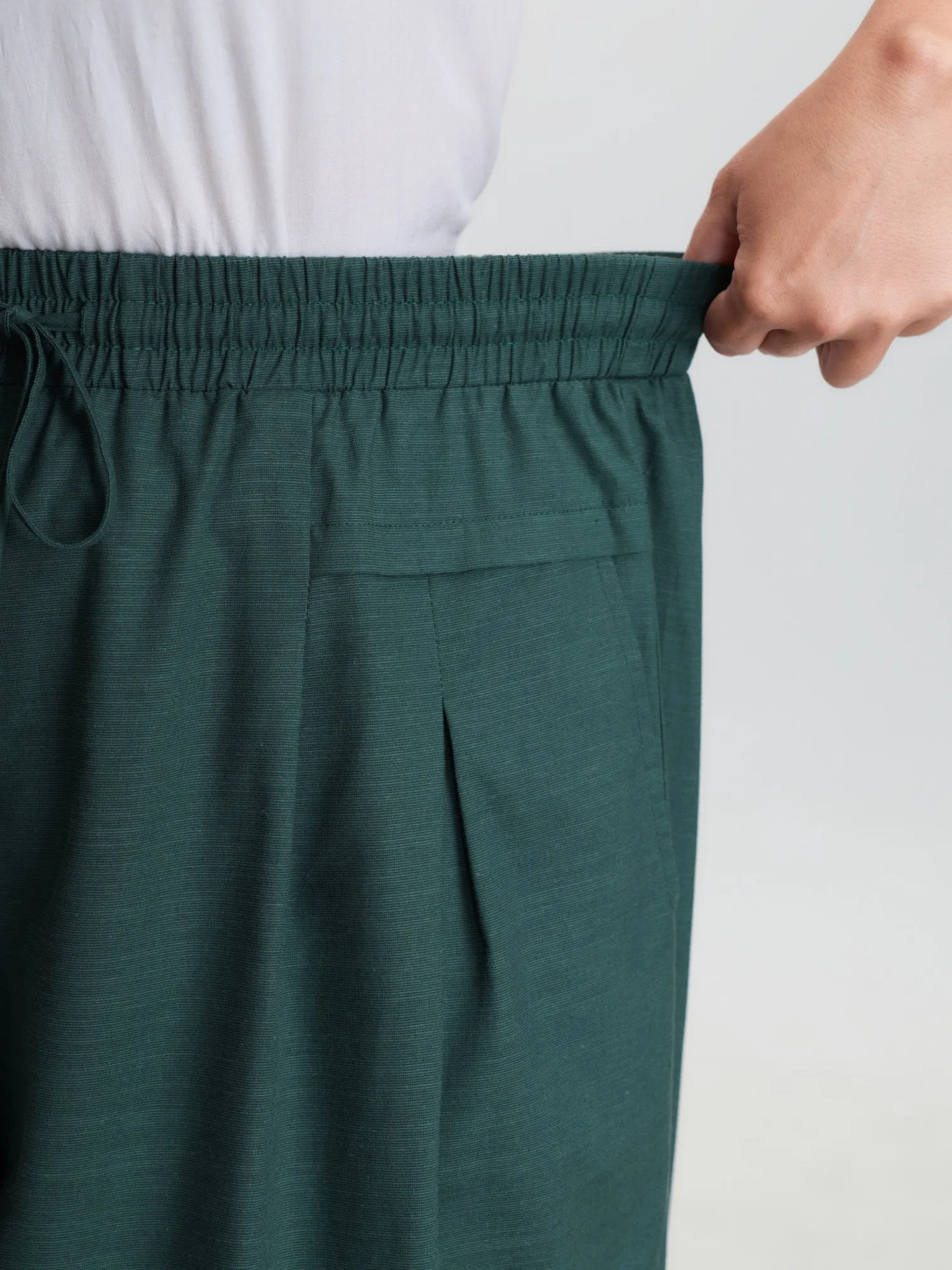 Supersoft Wide Waistband Drawstring Pants sold by Bloomchic product image thumbnail 4