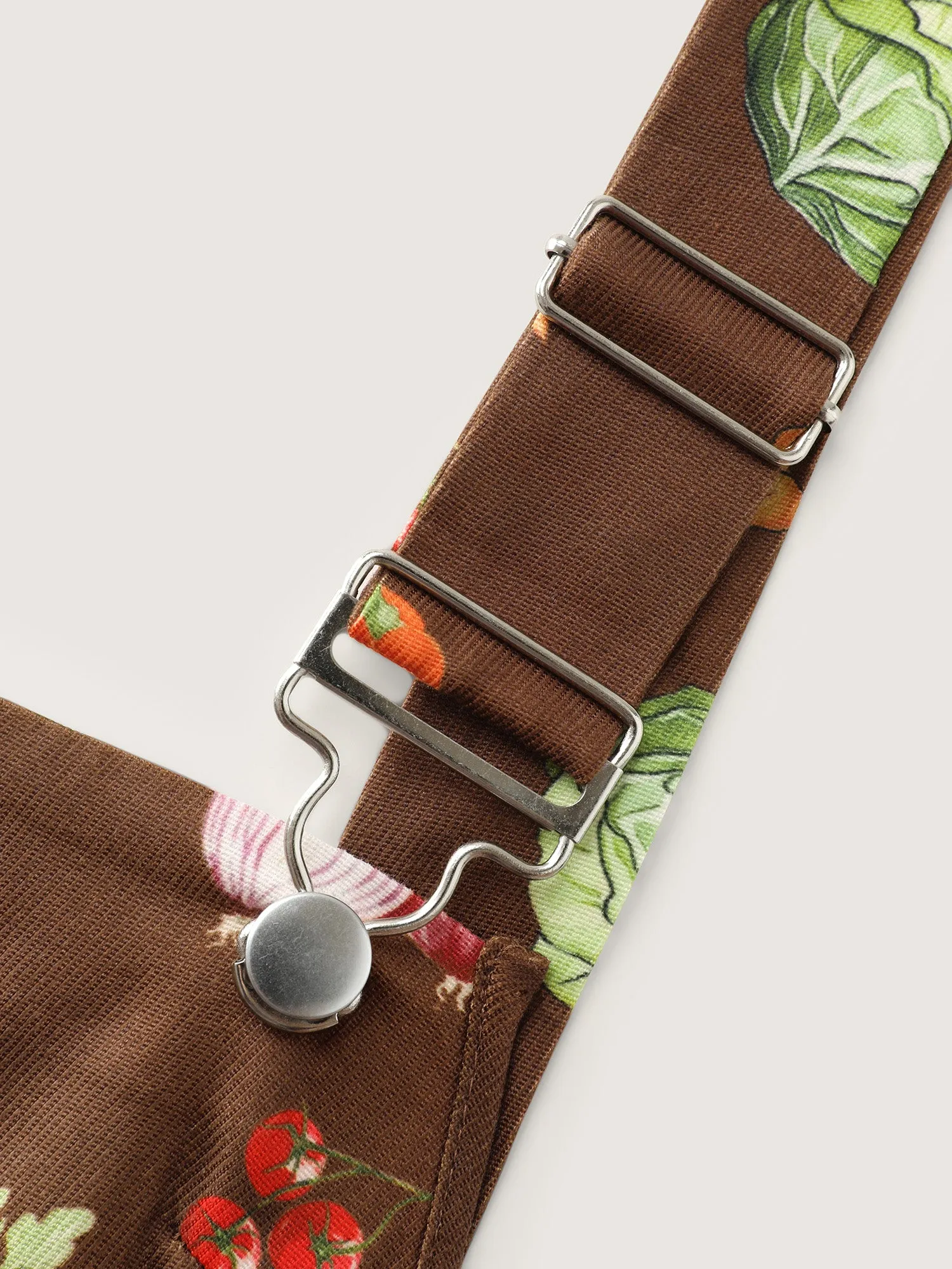 Juicy Fruity Print Adjustable Overall Jumpsuit sold by Bloomchic product image thumbnail 5