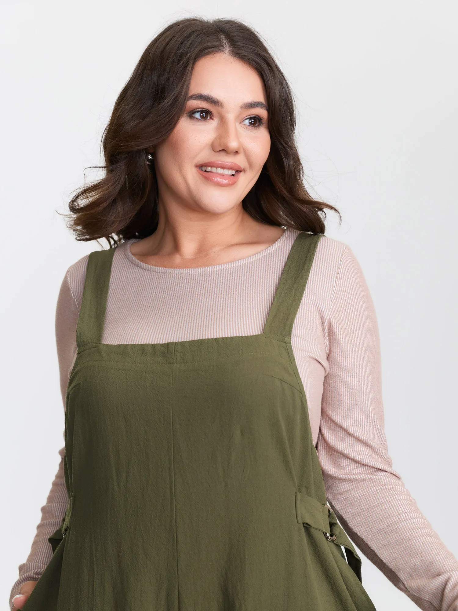 Cotton Pockets Wide Leg Jumpsuit sold by Bloomchic product image thumbnail 2