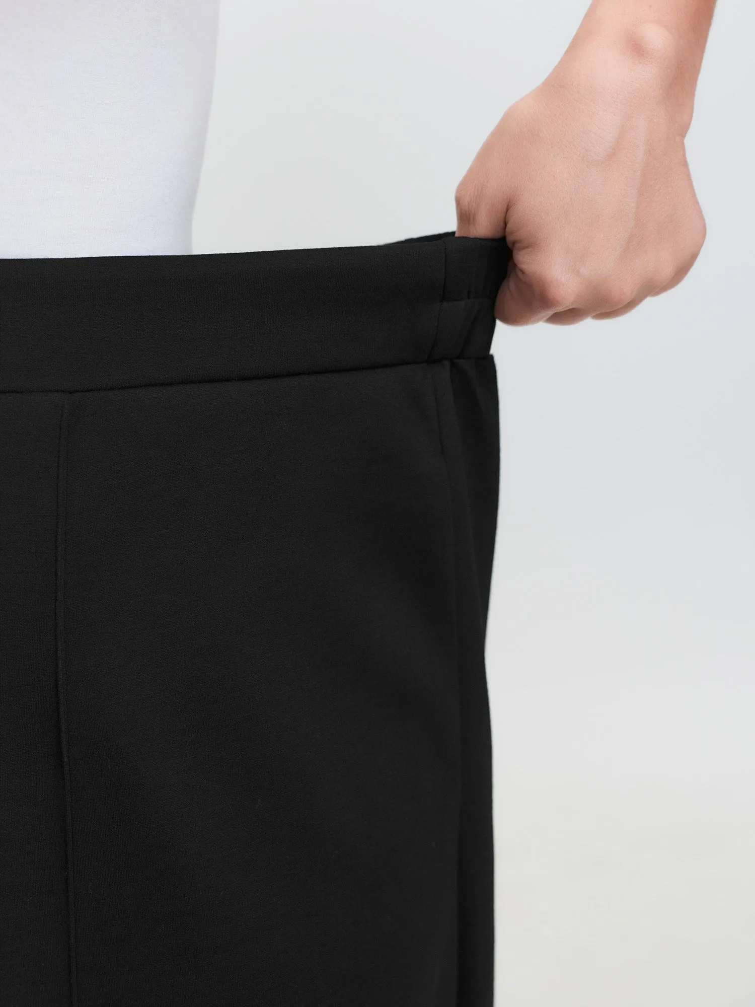 Stretchy High Waisted Pockets Straight Leg Pants sold by Bloomchic product image thumbnail 4