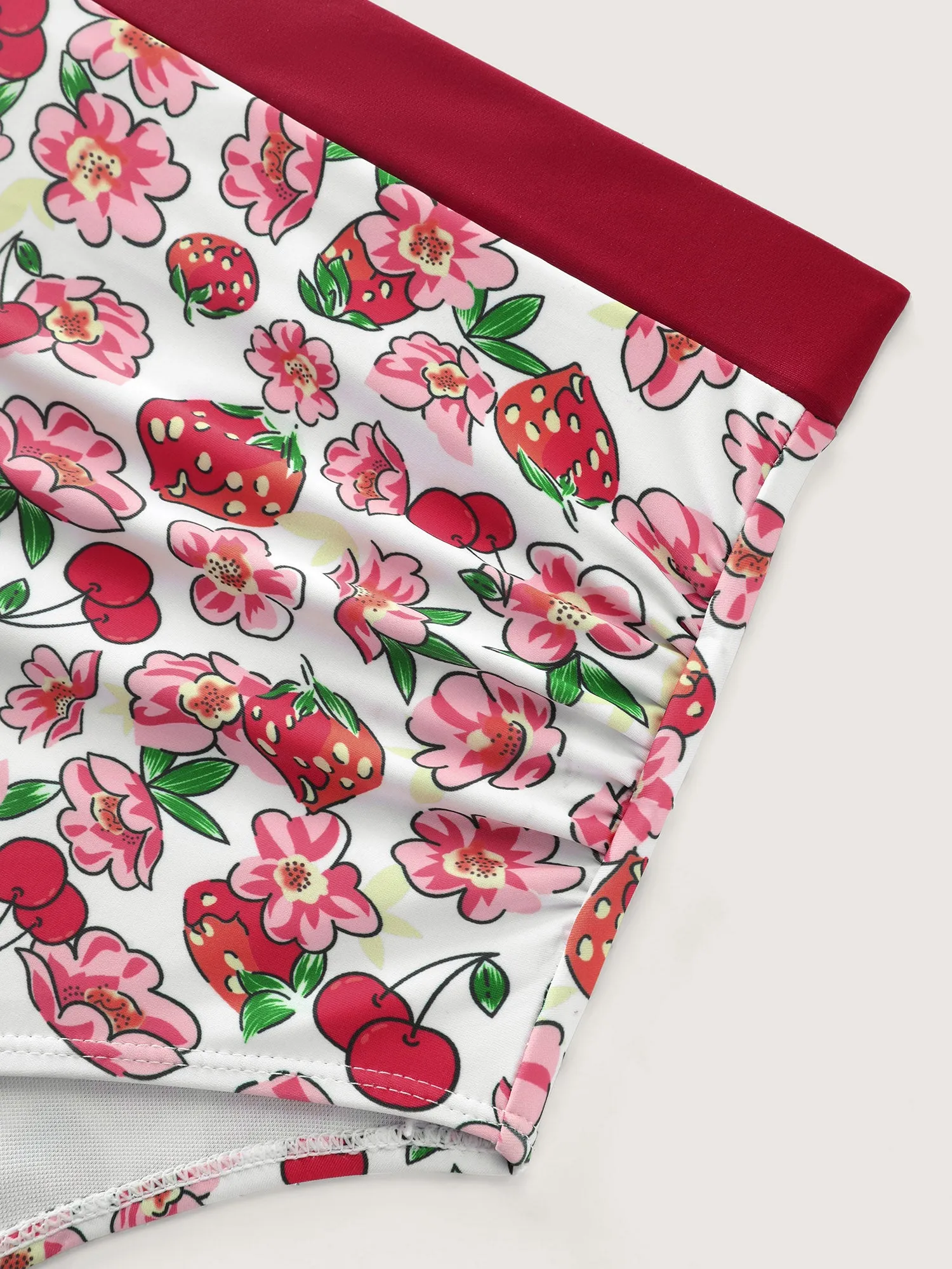 Floral Print Full-Hip Coverage Swim Bottoms sold by Bloomchic product image thumbnail 4