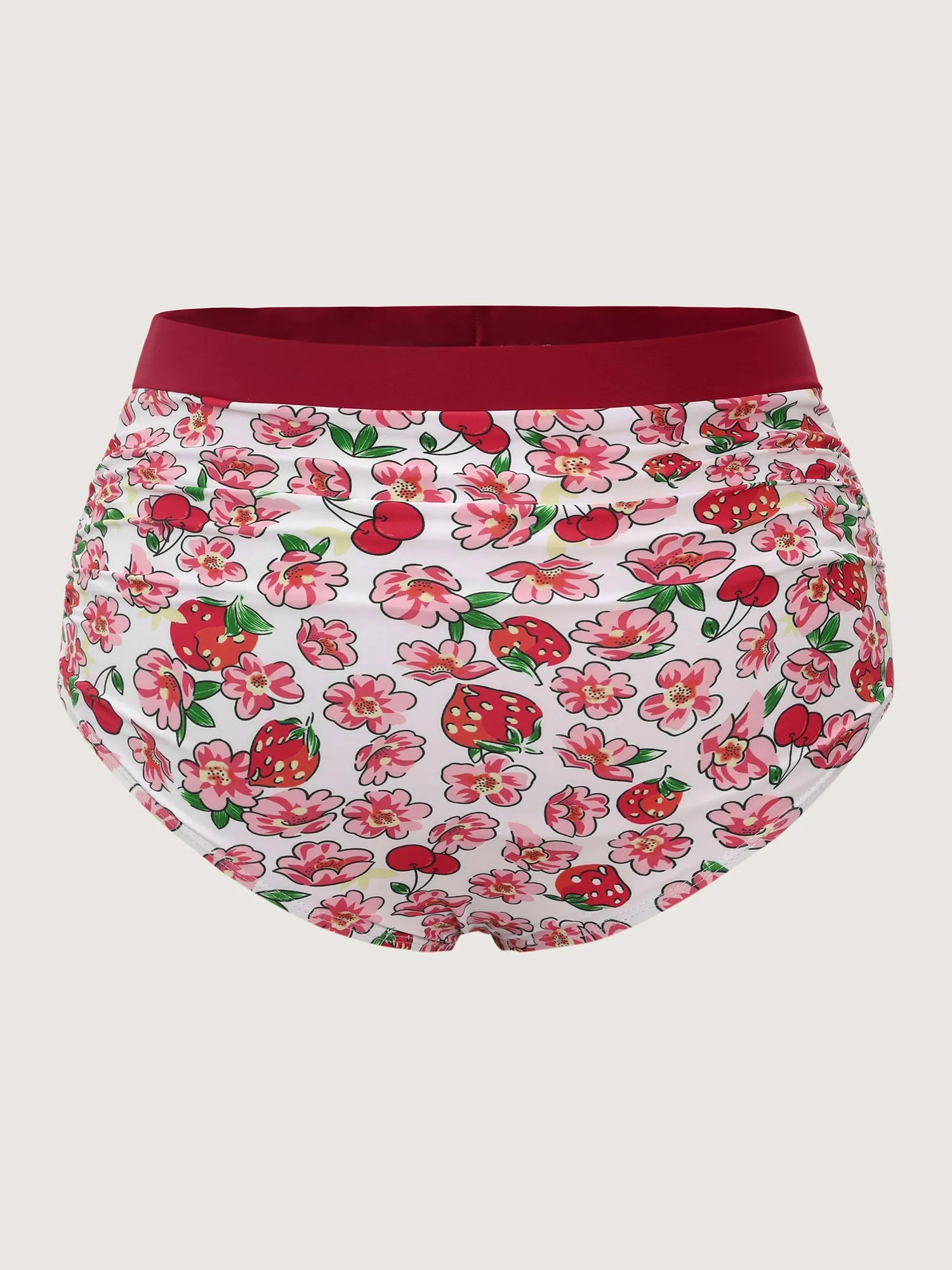 Floral Print Full-Hip Coverage Swim Bottoms sold by Bloomchic product image thumbnail 5