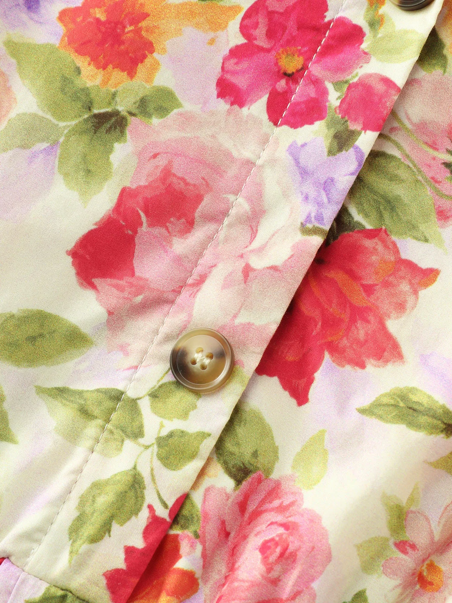 Cotton Bright Floral Belted Midi Dress sold by Bloomchic product image thumbnail 5