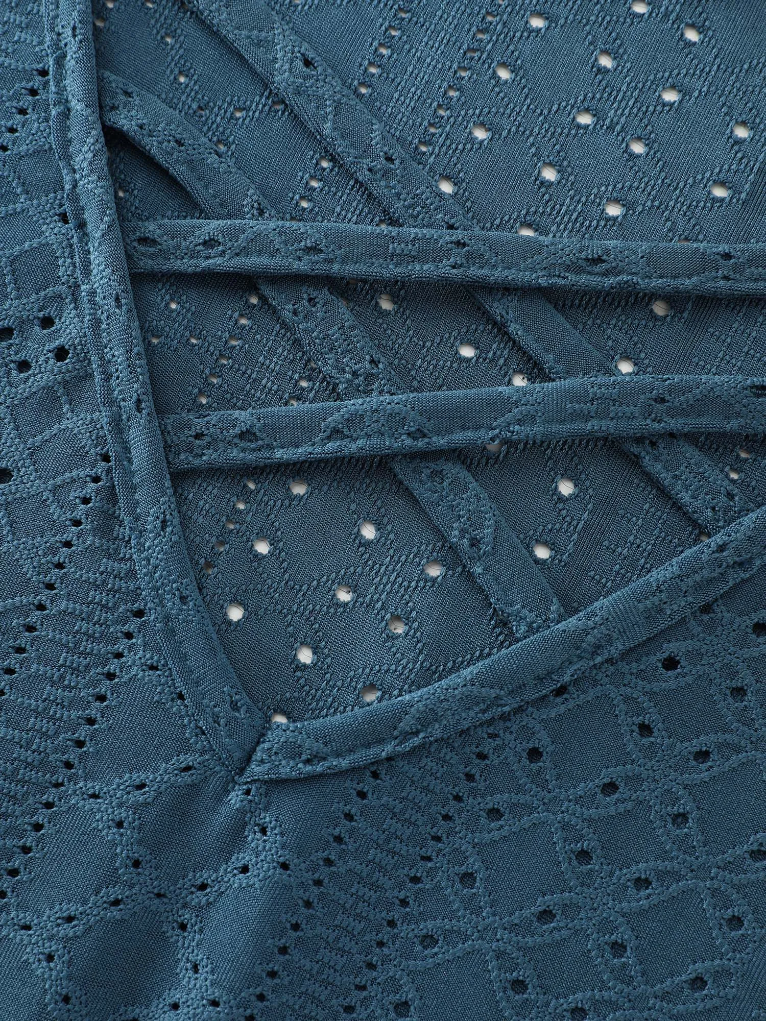 Stretchy Cut-Out Neckline Tank Top sold by Bloomchic product image thumbnail 5