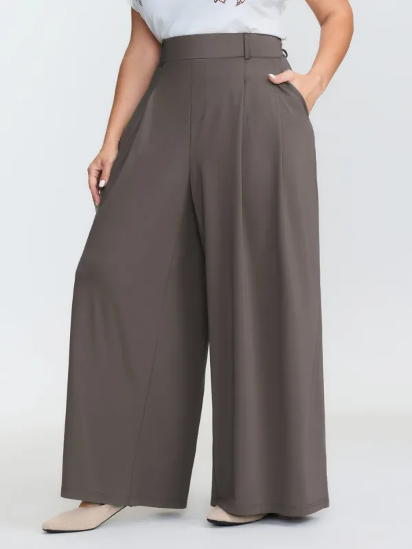 Supersoft Pleated Stretchy Pants sold by Bloomchic