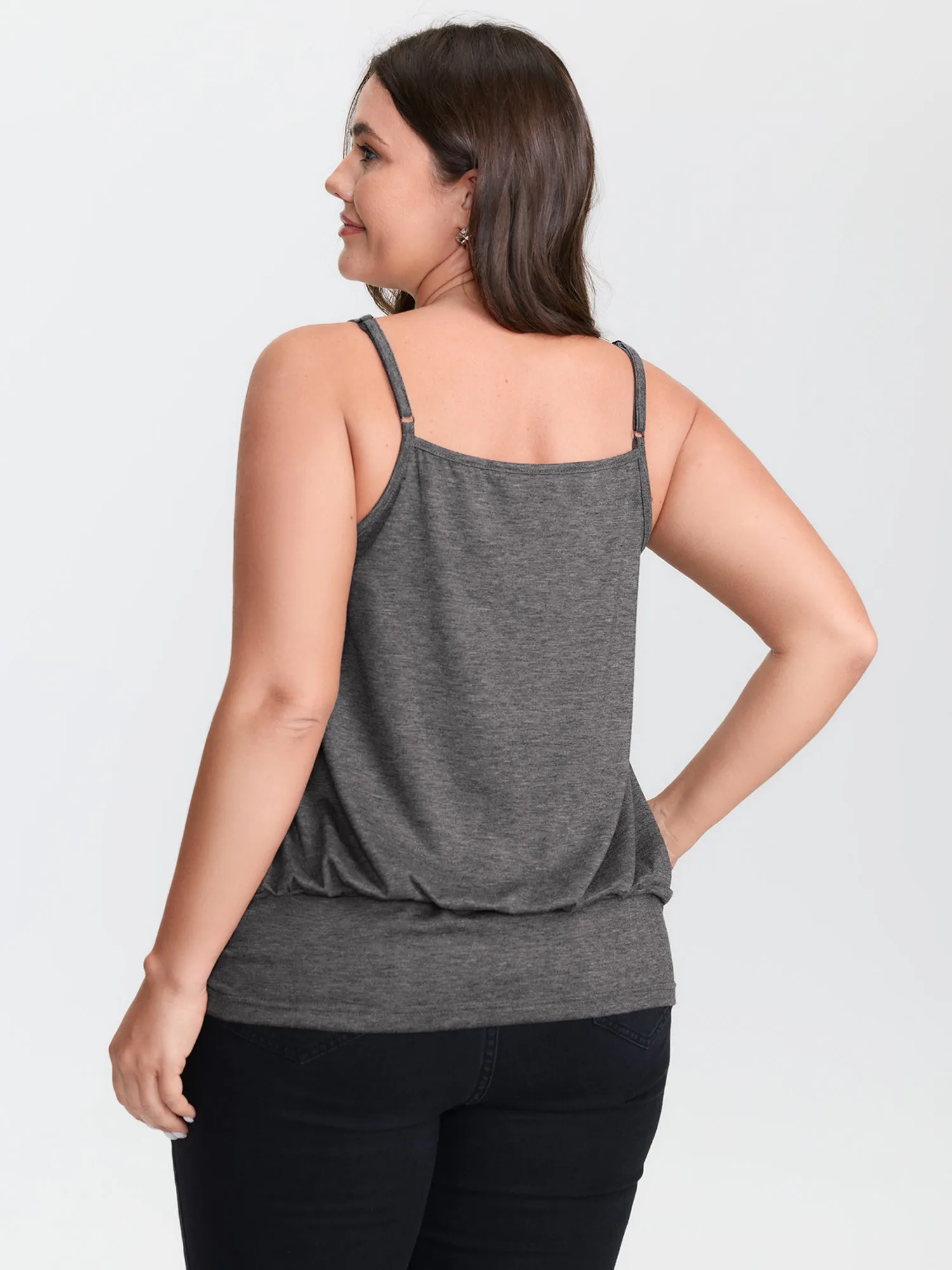 Supersoft Stretchy Hem Tank Top sold by Bloomchic product image thumbnail 5