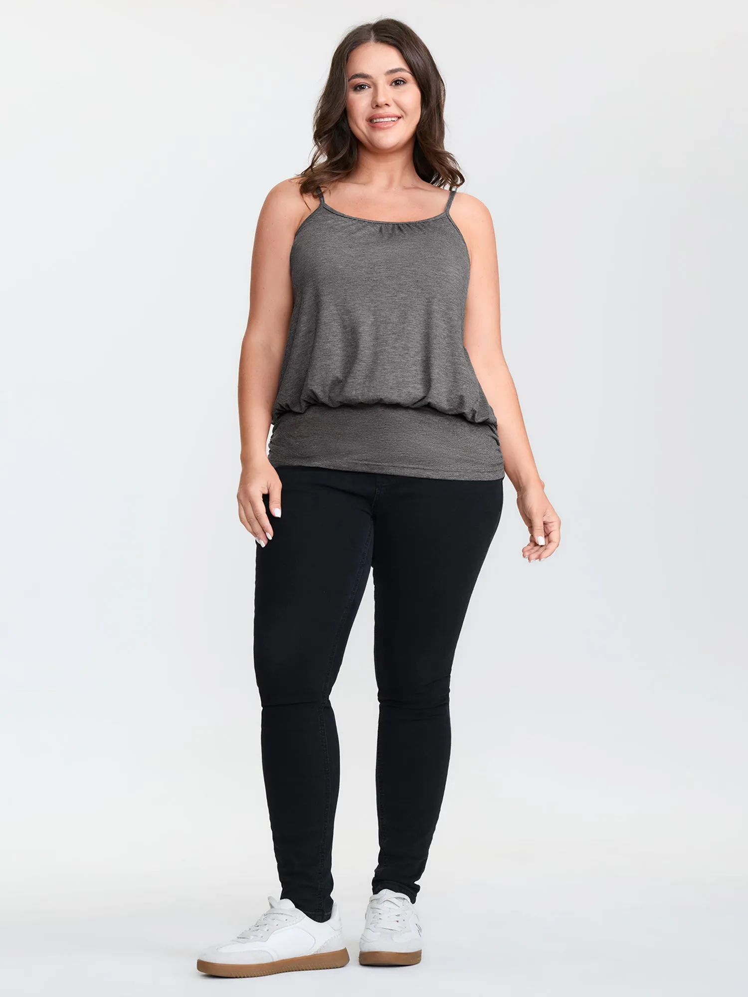 Supersoft Stretchy Hem Tank Top sold by Bloomchic product image thumbnail 3