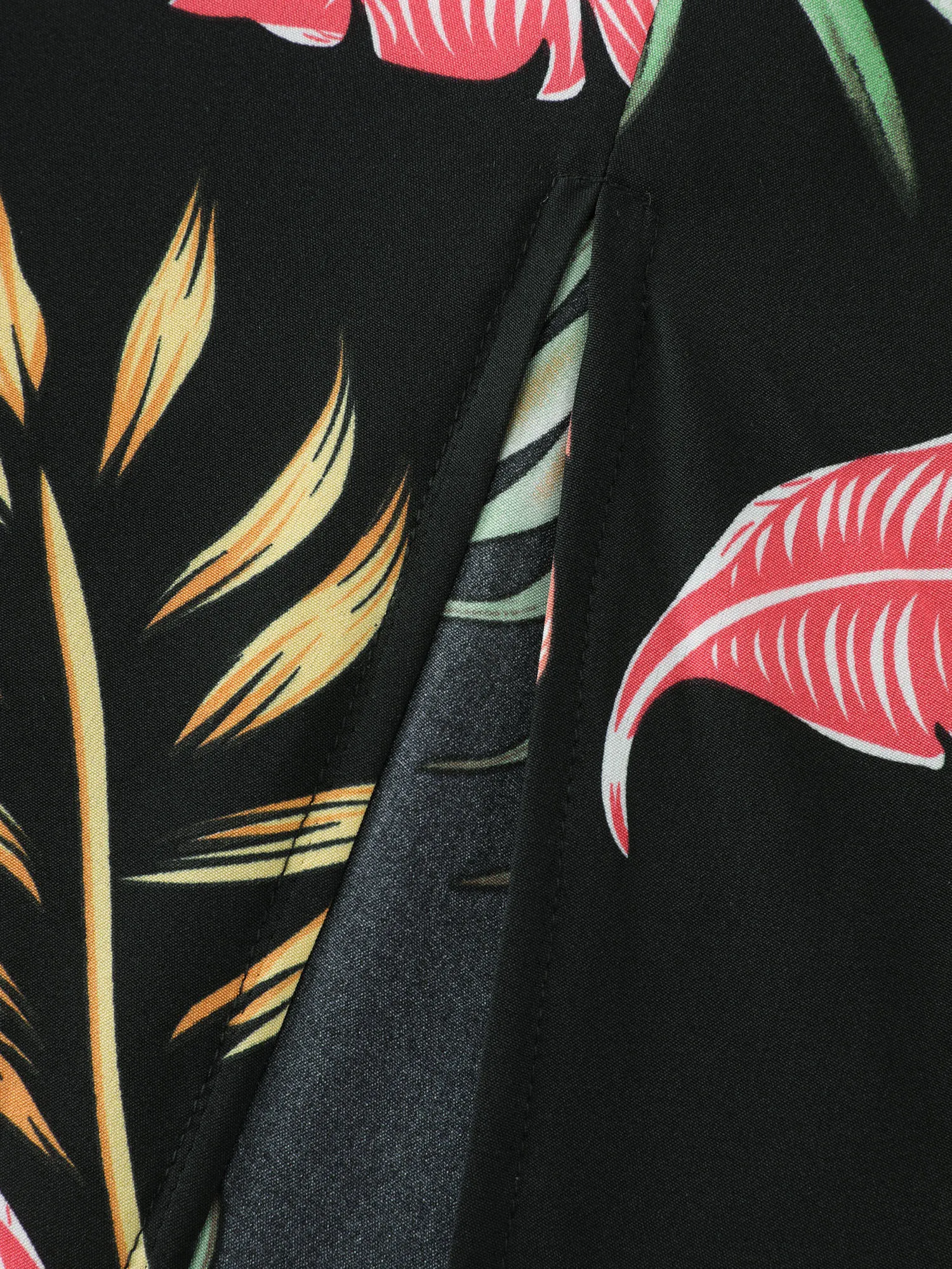 Tropical Pattern Off-Shoulder Maxi Dress sold by Bloomchic product image thumbnail 5