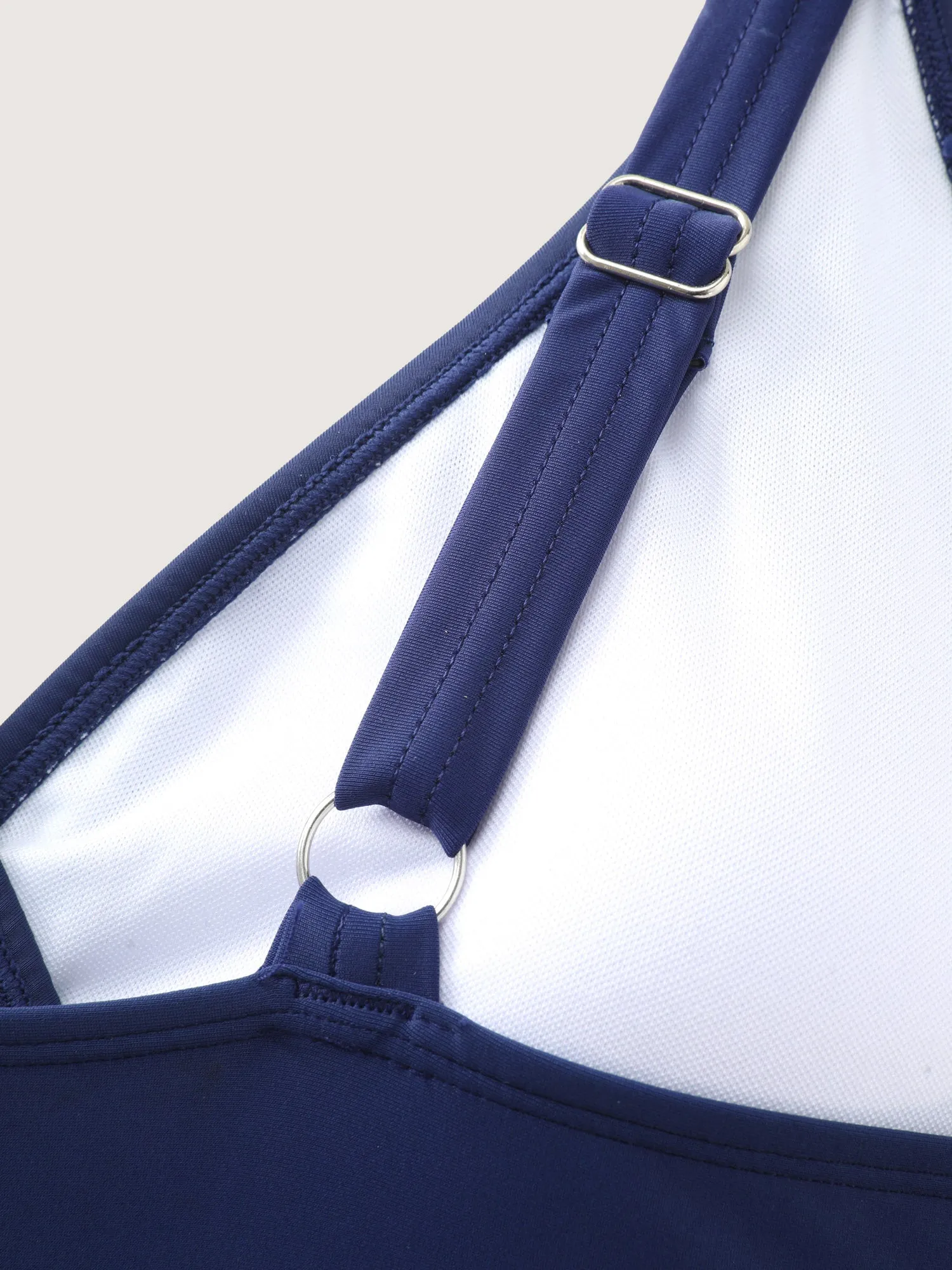 Colorblock Surplice Neckline Swim Top sold by Bloomchic product image thumbnail 5