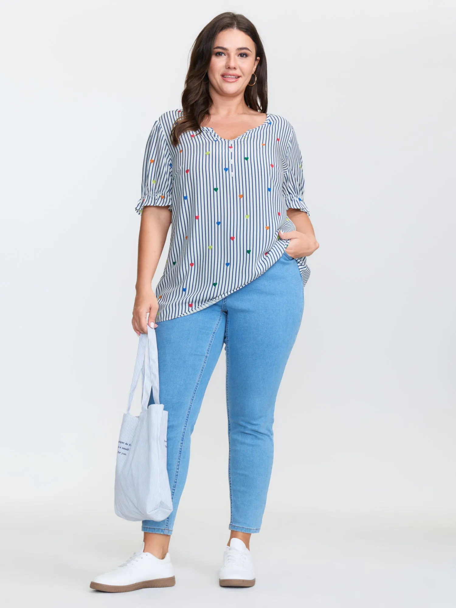 Floral Print Notched Collar Blouse sold by Bloomchic product image thumbnail 3