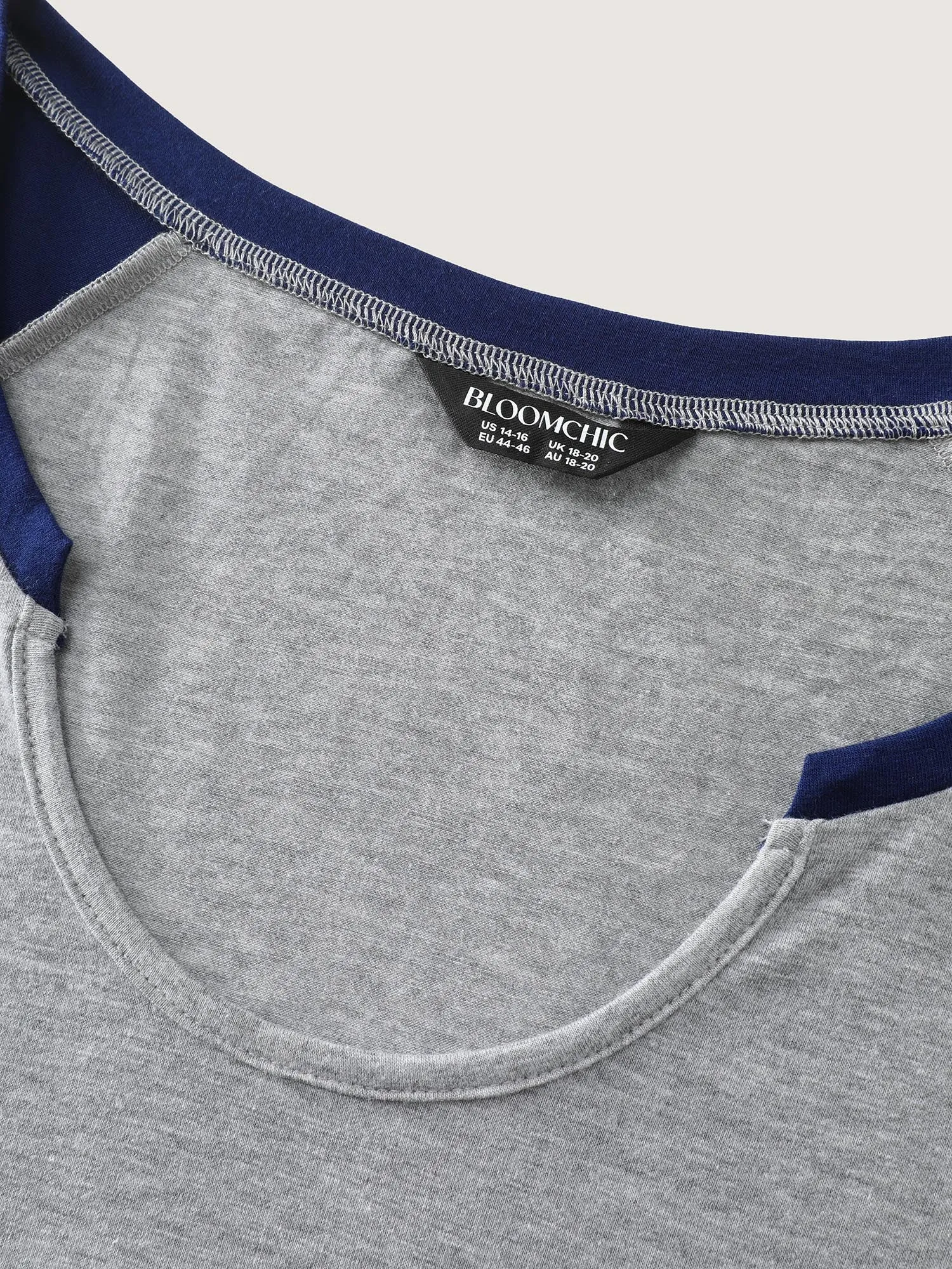 Supersoft Color Contrast T-Shirt sold by Bloomchic product image thumbnail 5