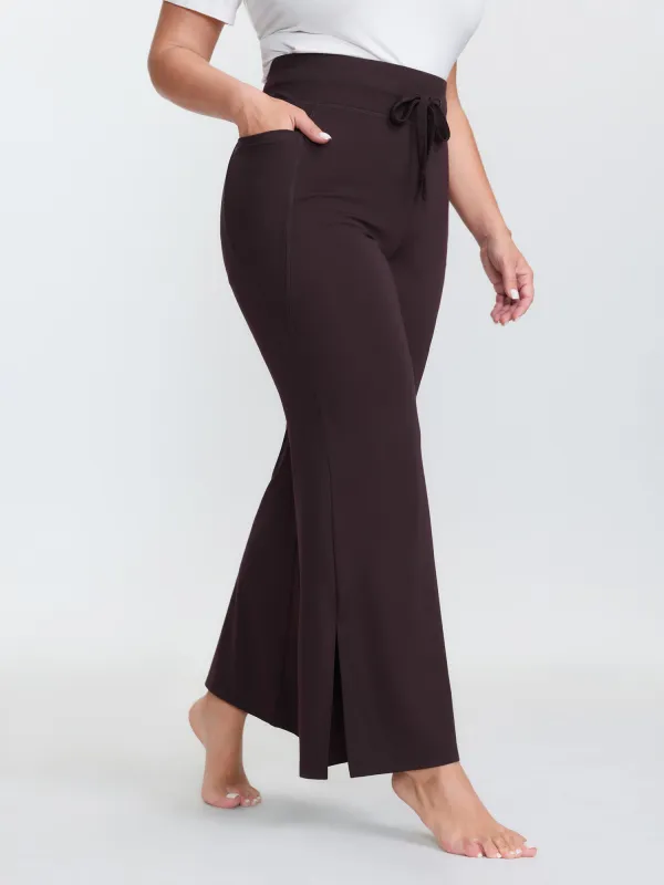 Supersoft Drawstring Bootcut Lounge Bottoms made by Bloomchic