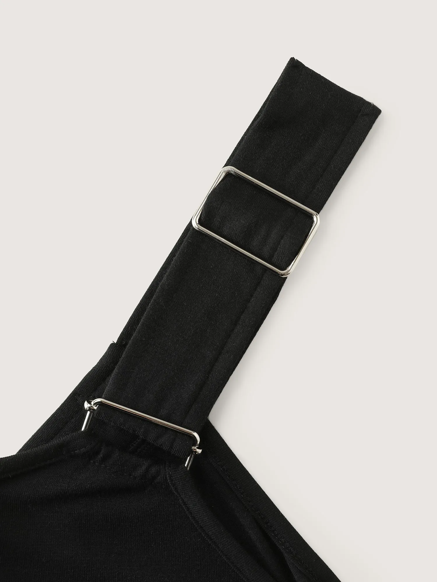 Supersoft Wide Straps Plain Midi Dress sold by Bloomchic product image thumbnail 5