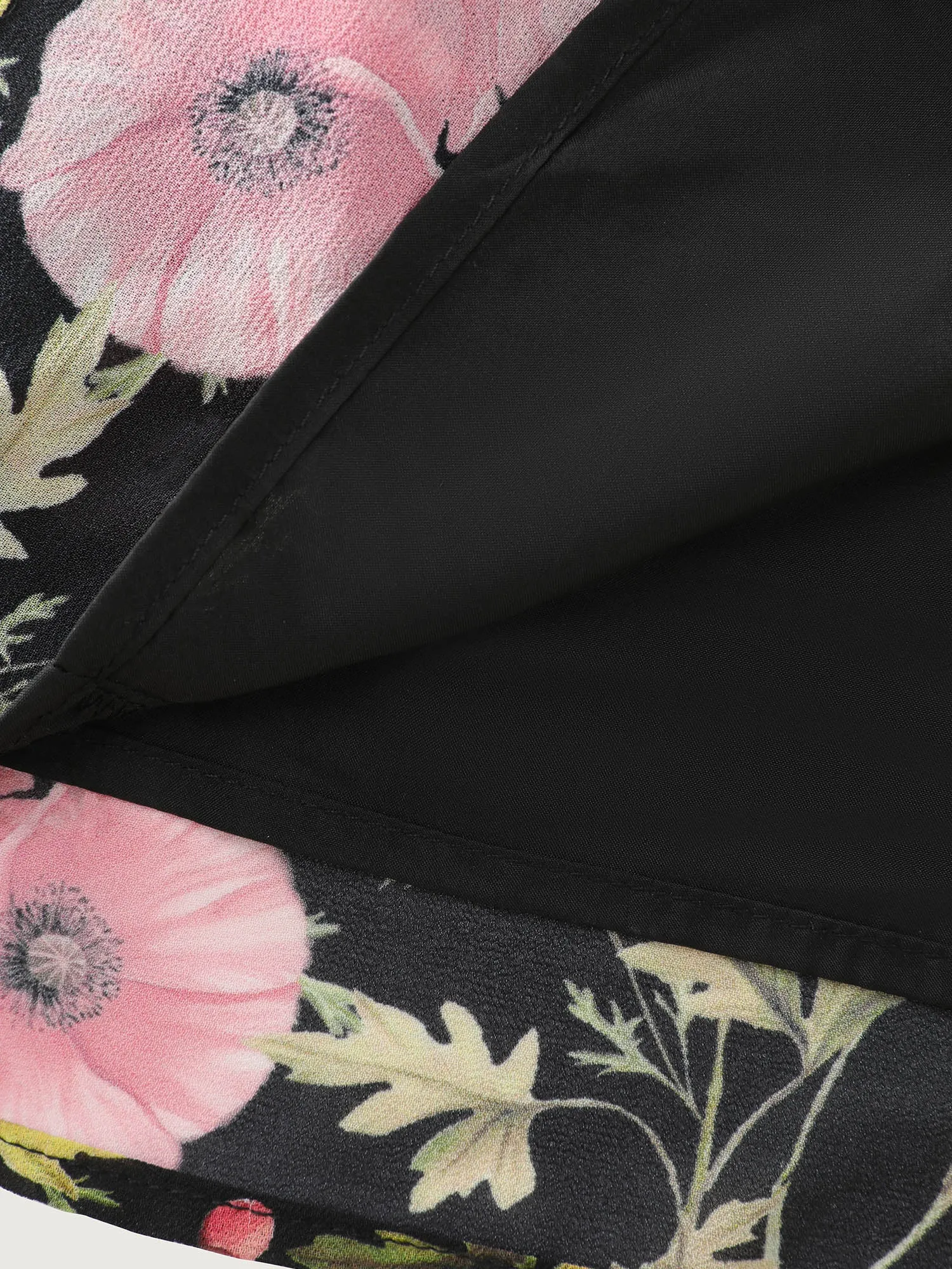 Floral Print Pockets Stretchy Waist Jumpsuit sold by Bloomchic product image thumbnail 5