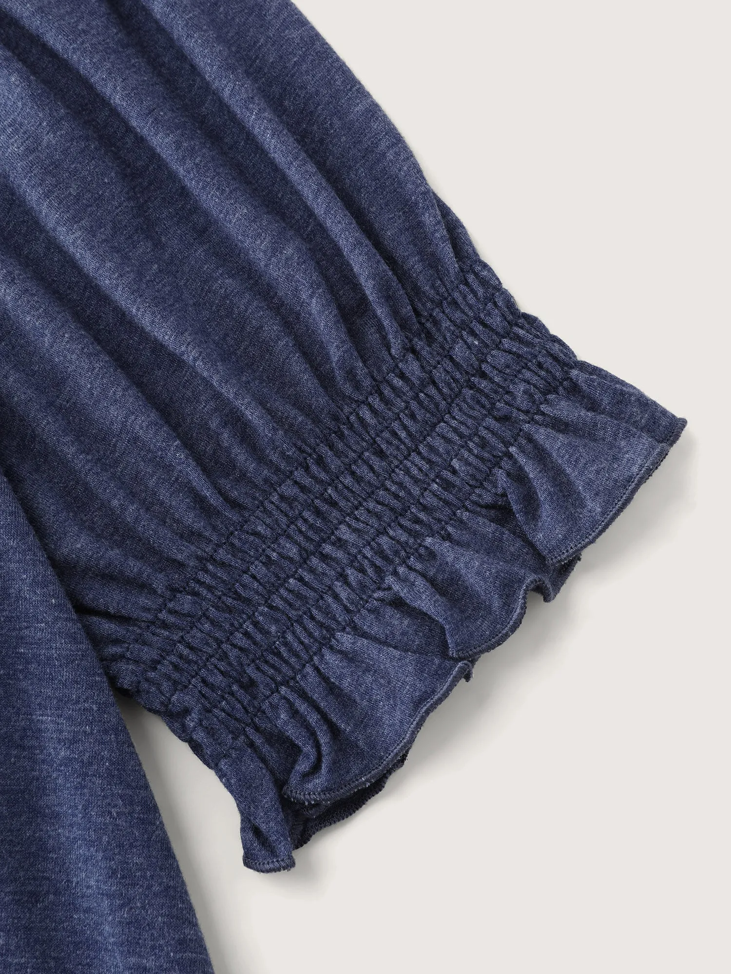 Supersoft Pleated Bust-Friendly T-Shirt sold by Bloomchic product image thumbnail 5