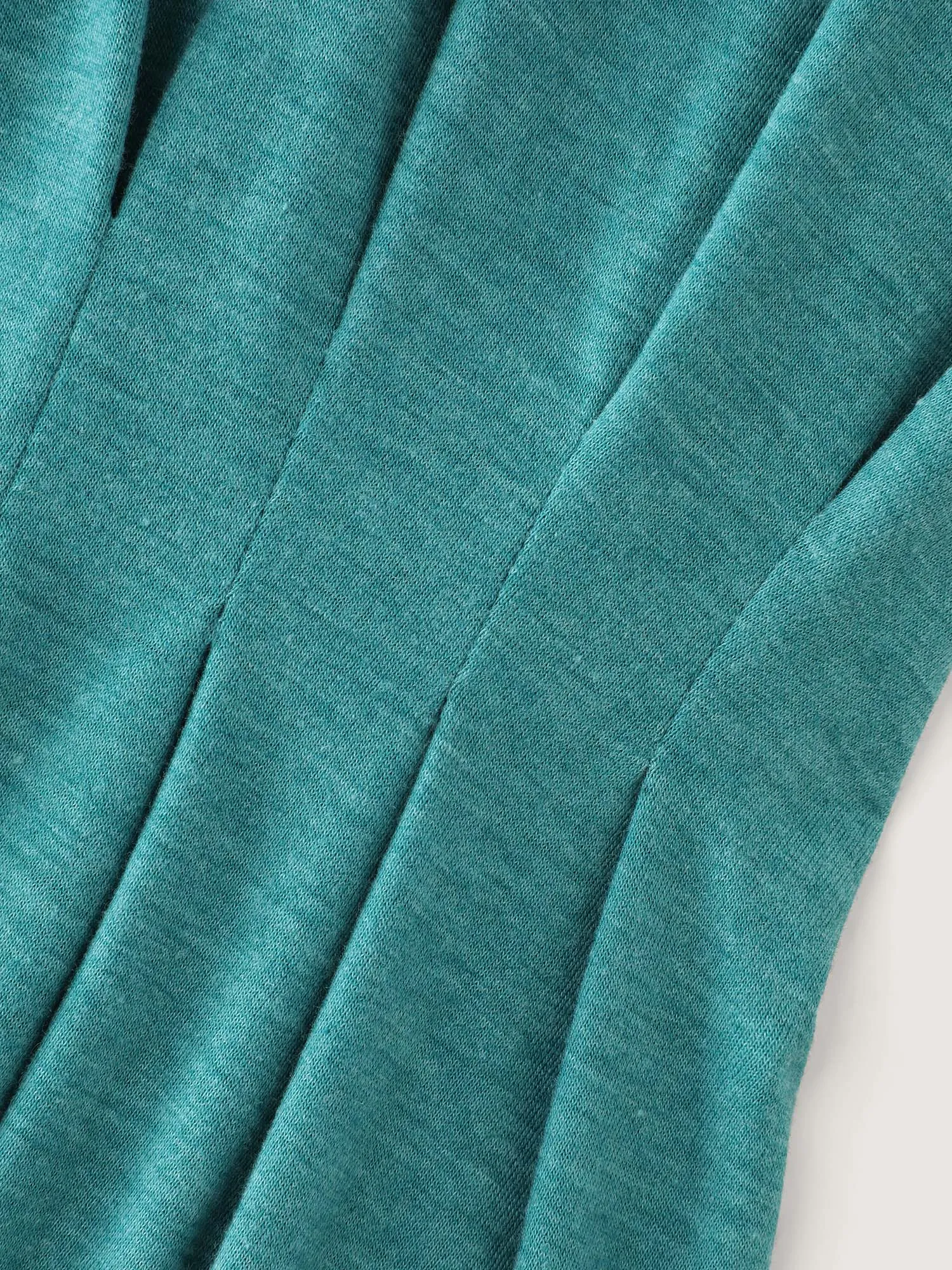 Supersoft Waist-Defining Pleated T-Shirt sold by Bloomchic product image thumbnail 5