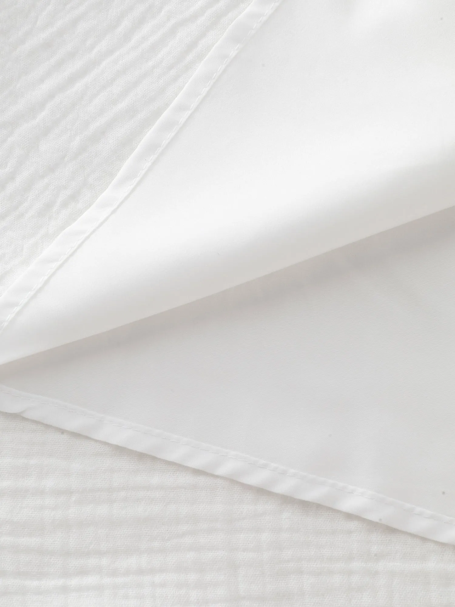 Cotton Sheer Lace Neckline Waist-Tie Maxi Dress sold by Bloomchic product image thumbnail 5