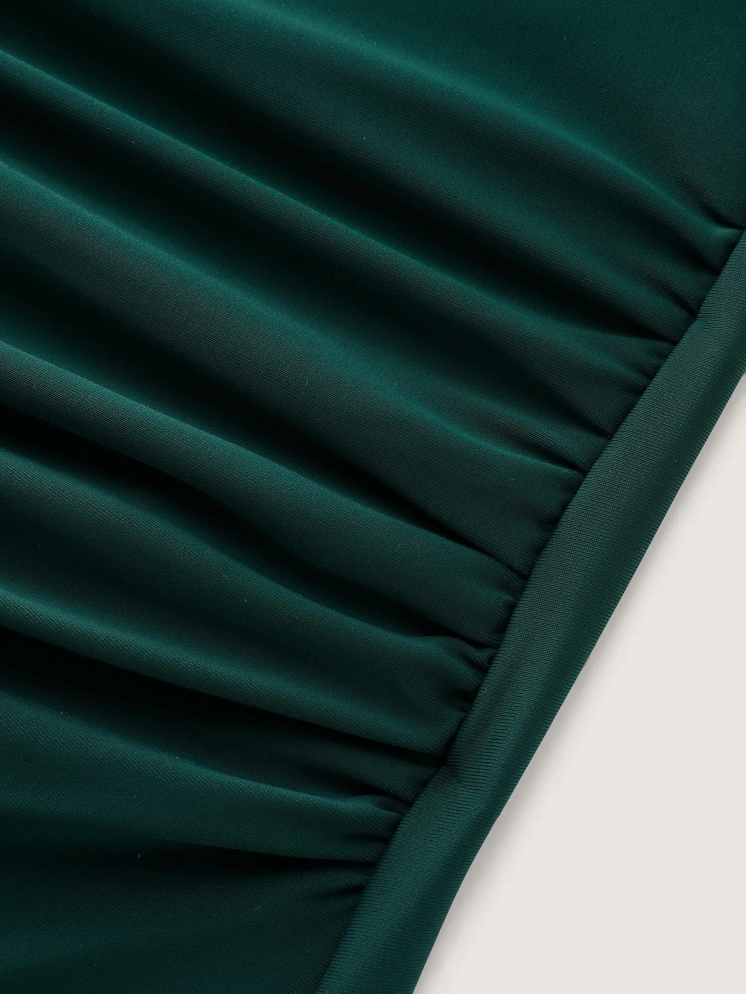 3D Floral Motif Ruched One-Piece Swimsuit sold by Bloomchic product image thumbnail 5