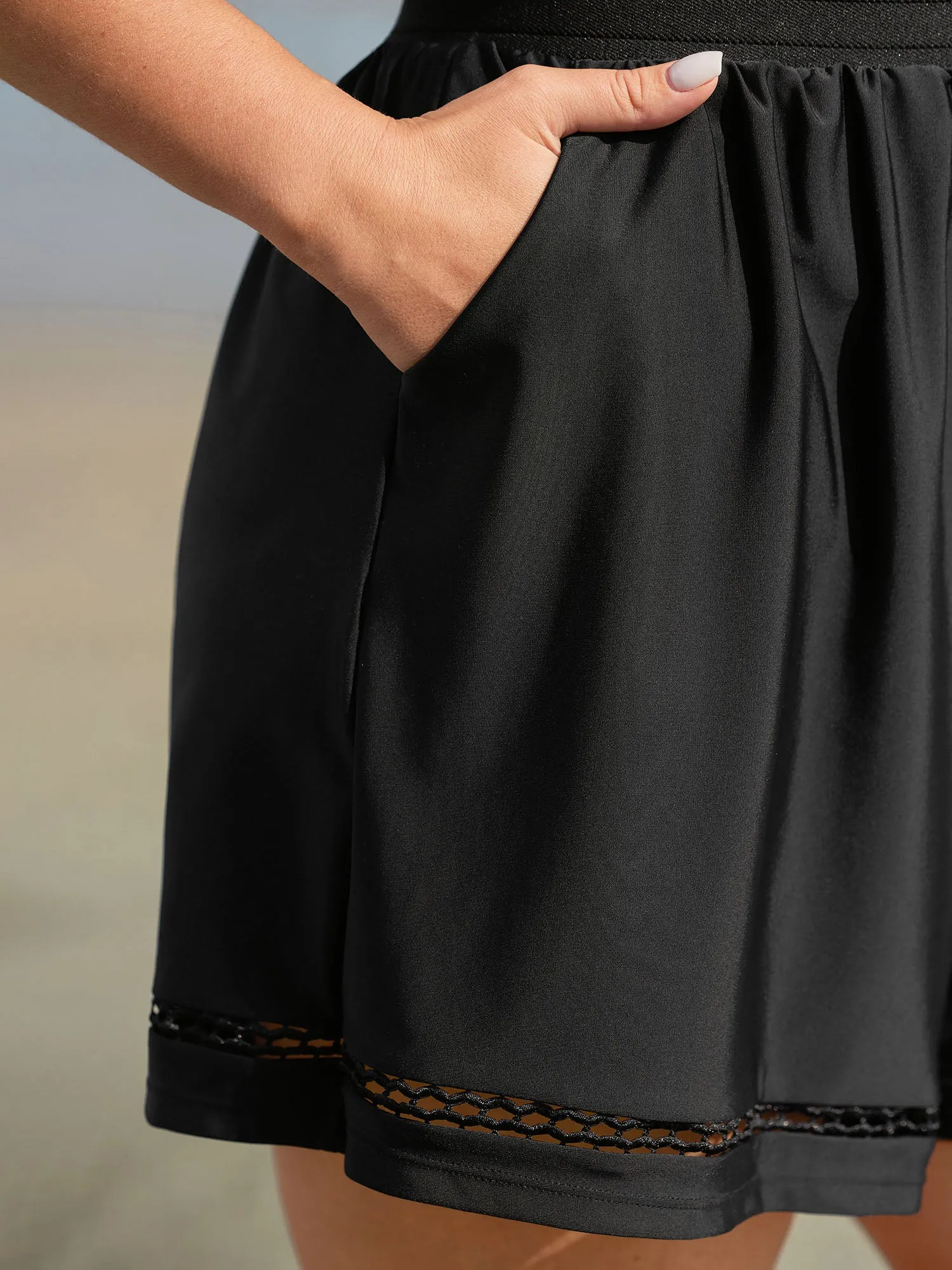 Ruffled Layered Plain Swim Bottoms sold by Bloomchic product image thumbnail 4