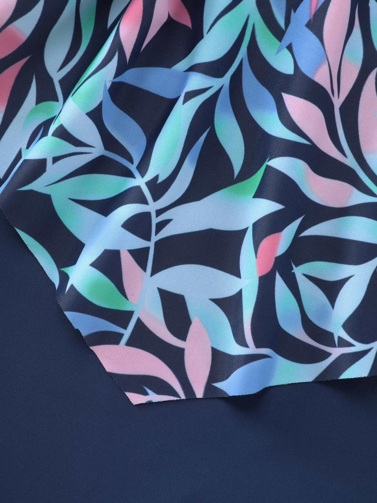 Ruffled Tropical Print One Piece Swimsuit sold by Bloomchic product image thumbnail 5