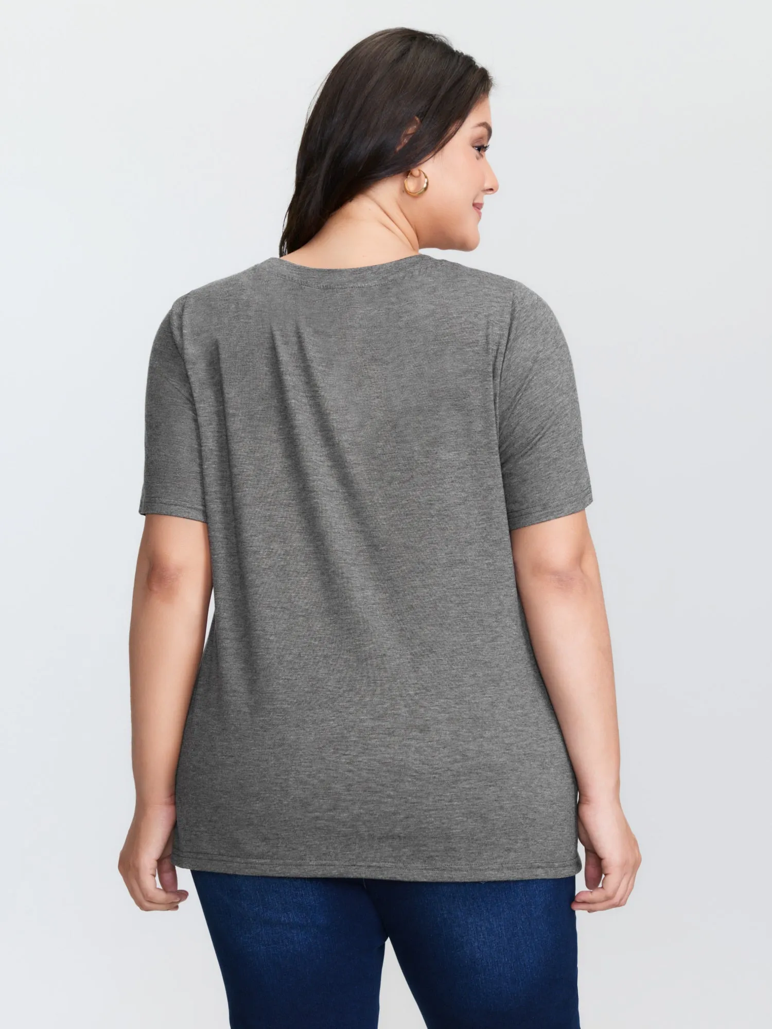Supersoft Printed Collage Round Neck T-Shirt sold by Bloomchic product image thumbnail 5