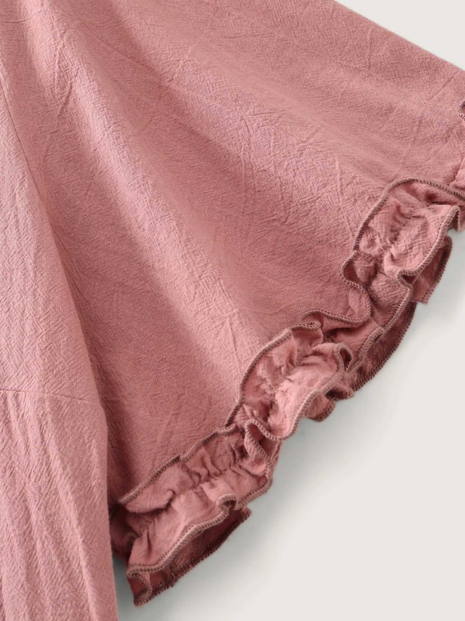 Pure Cotton Waist-Tie Midi Dress sold by Bloomchic product image thumbnail 5