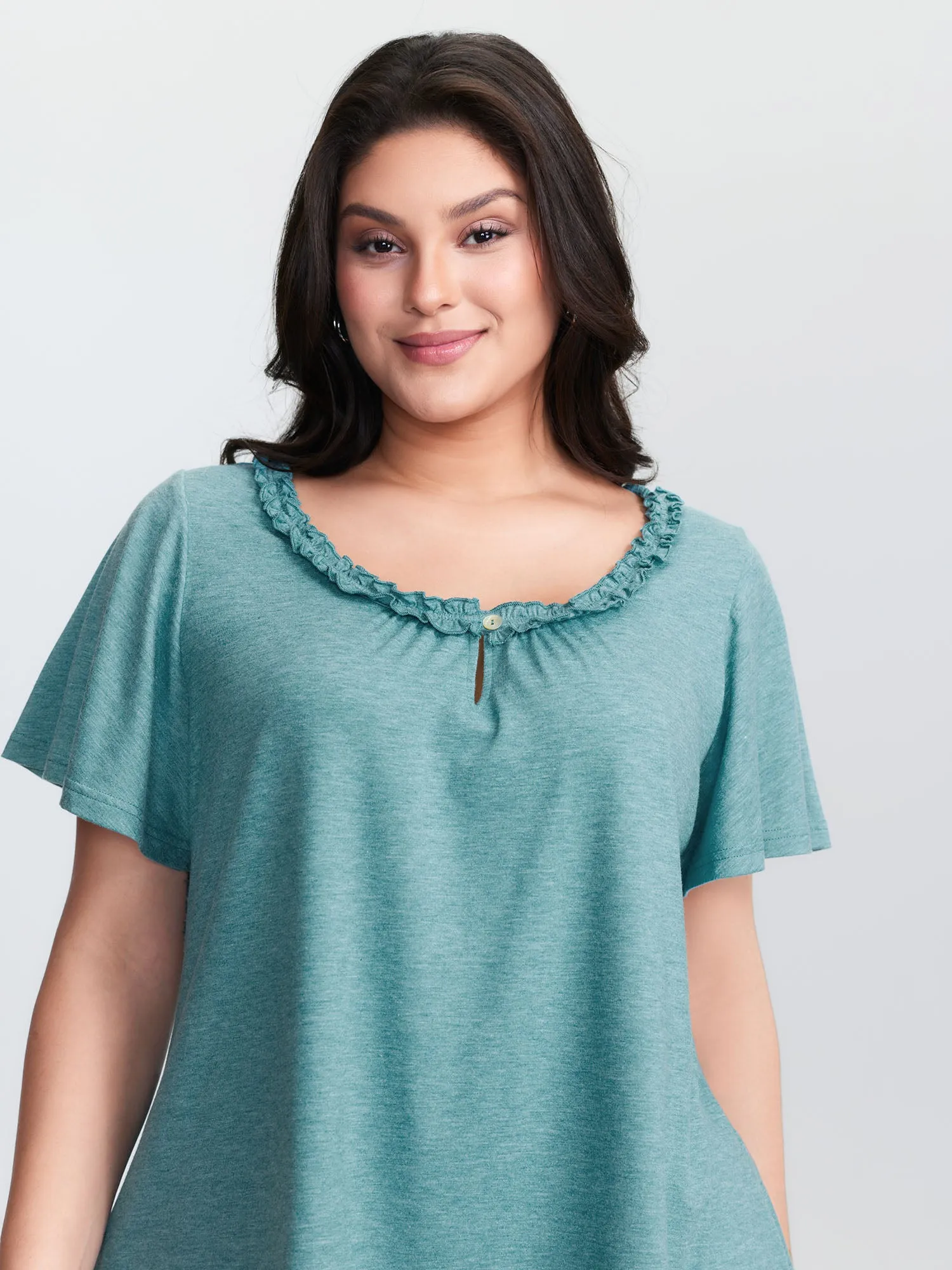 Supersoft Bust-Friendly Adjustable Fit T-Shirt sold by Bloomchic product image thumbnail 2