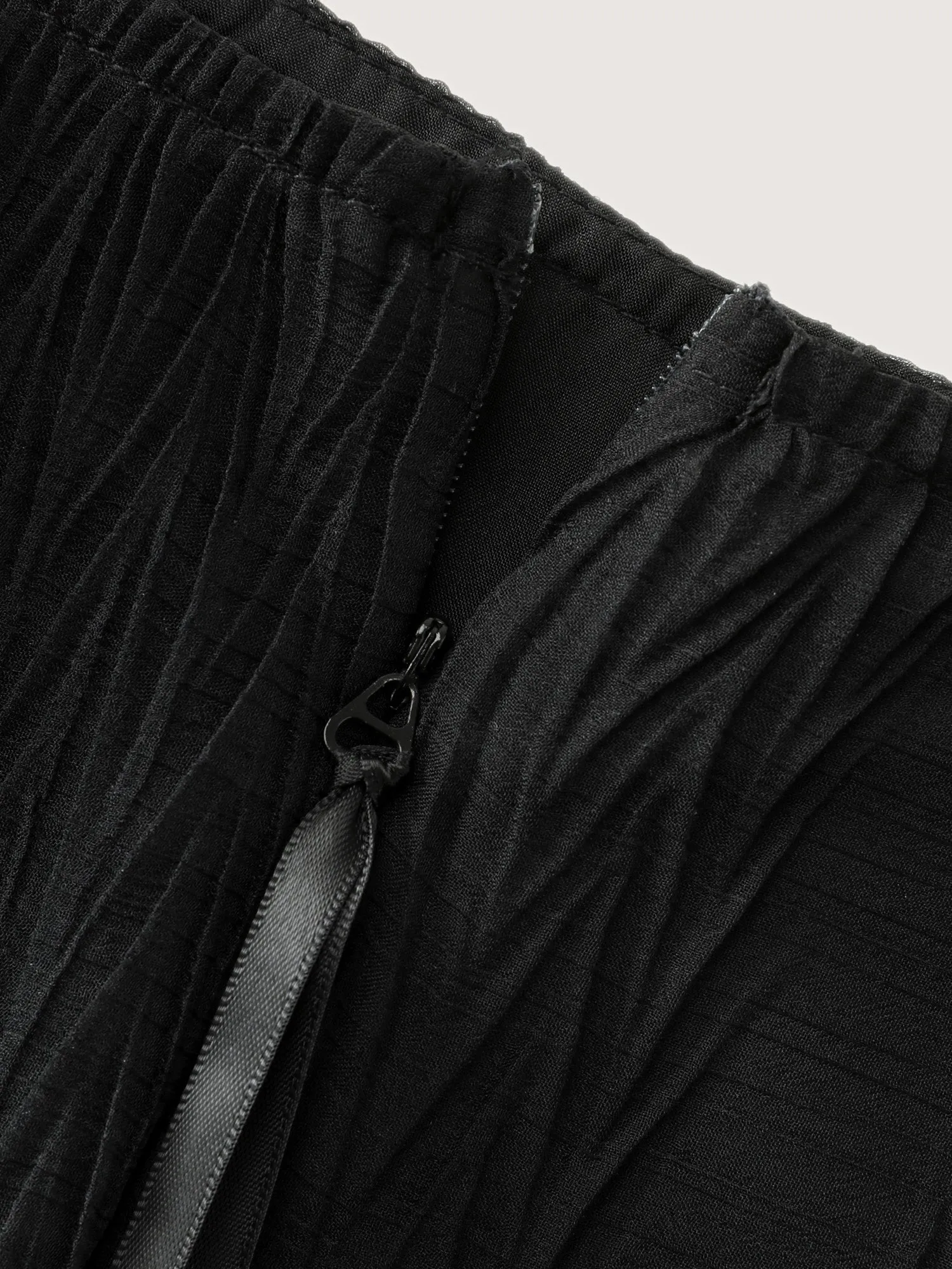 Sheer Textured Flowy Jumpsuit sold by Bloomchic product image thumbnail 5