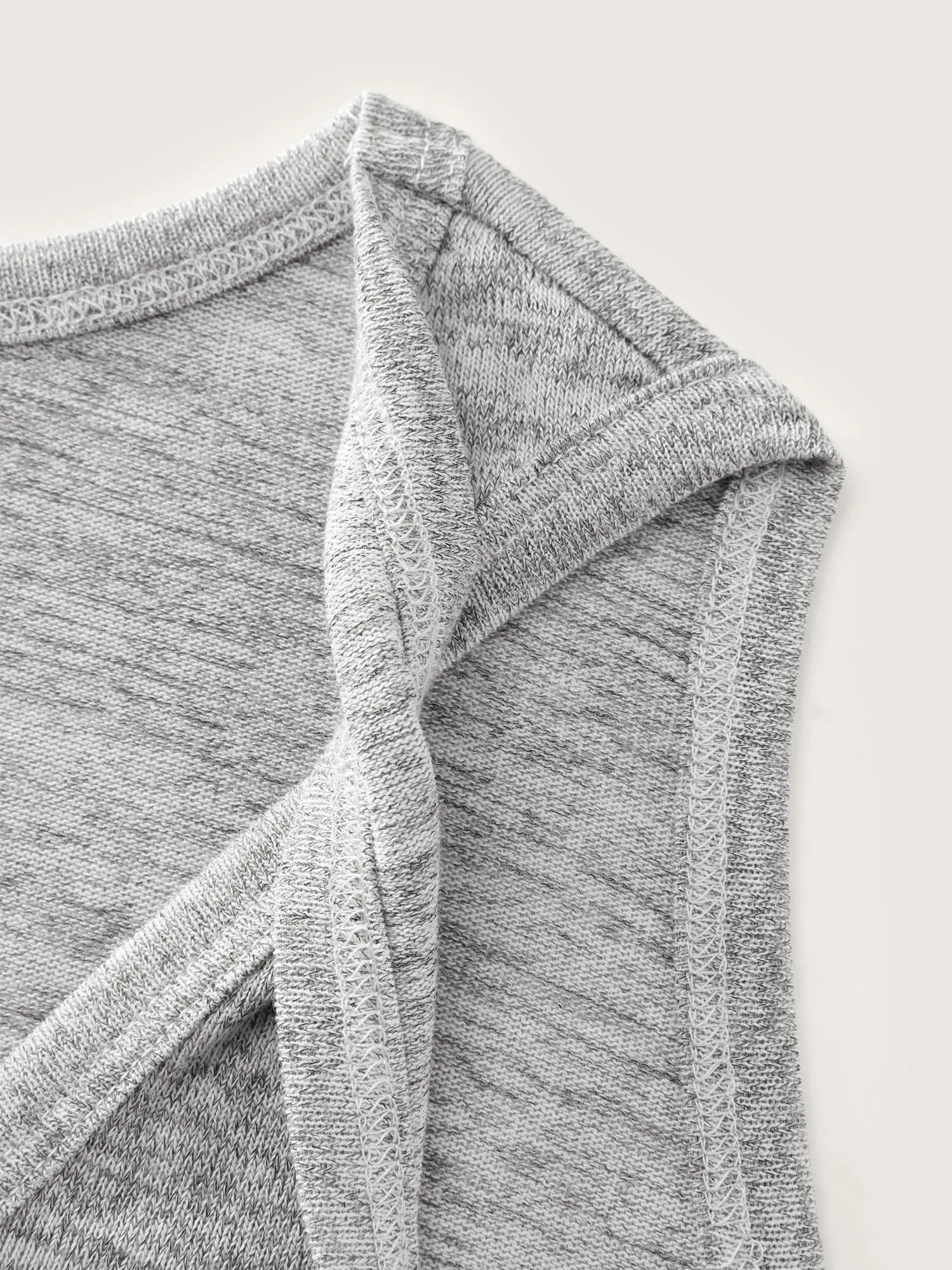 Supersoft Heather V-Neck Relaxed-Fit Tank Top sold by Bloomchic product image thumbnail 5