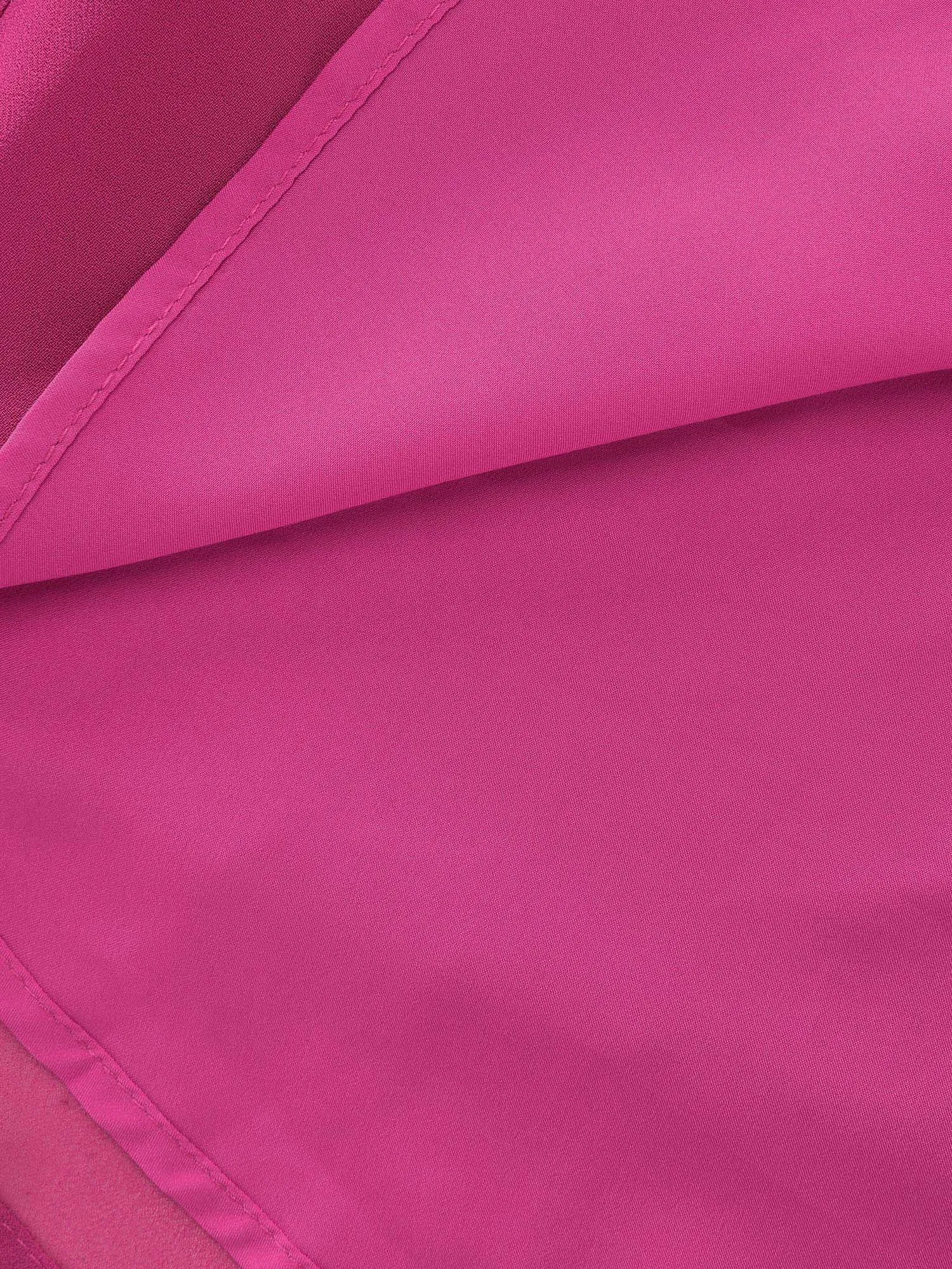 Chiffon Shawl Layered Sheer Blouse sold by Bloomchic product image thumbnail 5